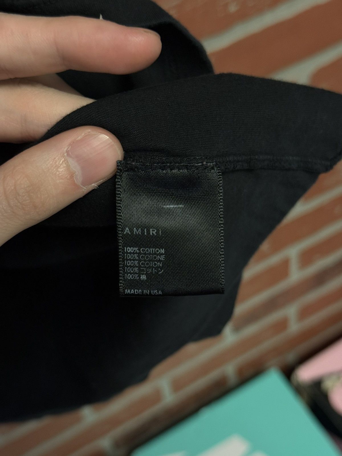 Amiri Amiri Black White Tee Shirt Size Small Black White 🧼 Size US S / EU 44-46 / 1 - 7 Thumbnail