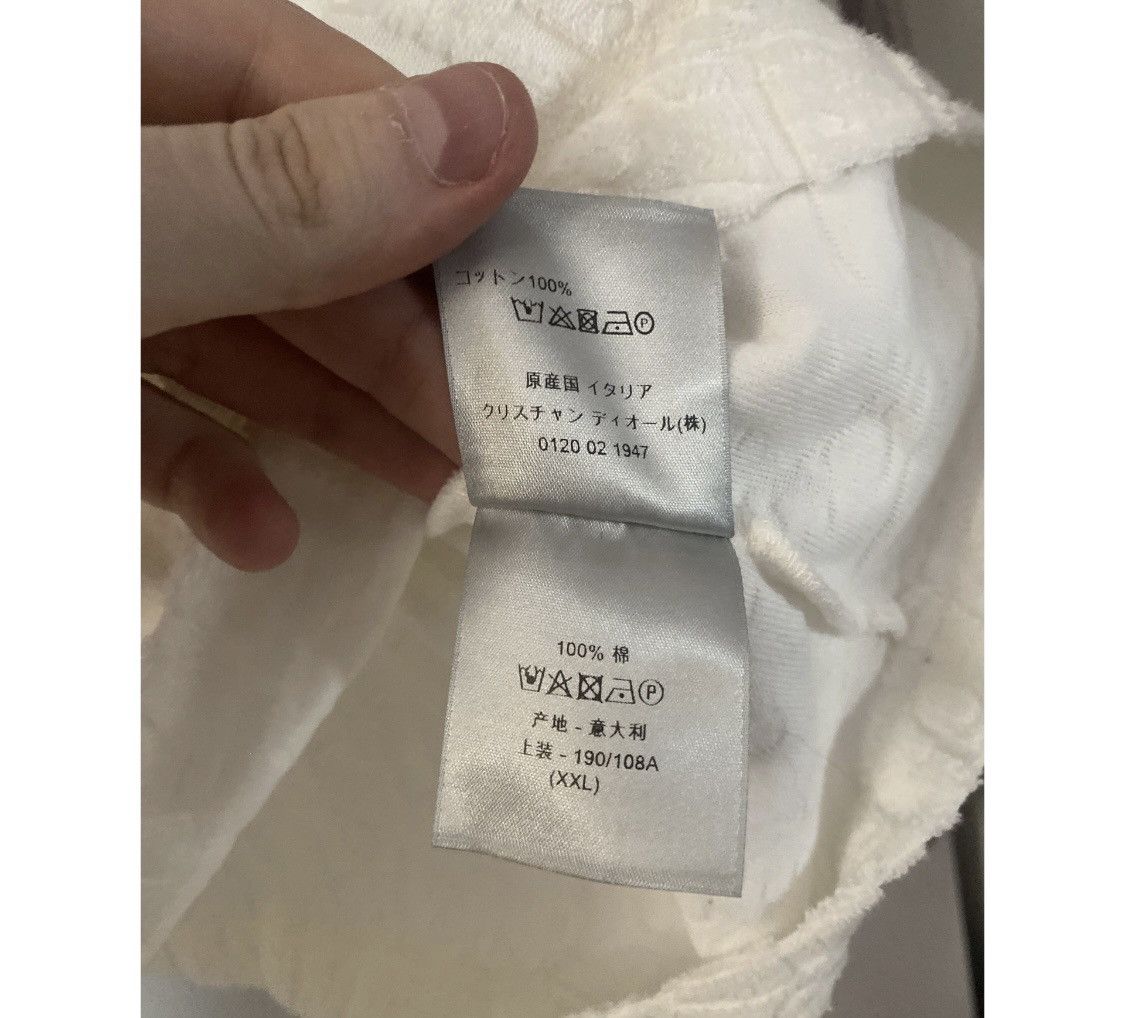 Dior Dior luxury oblique towel tee Size US XXL / EU 58 / 5 - 5 Thumbnail