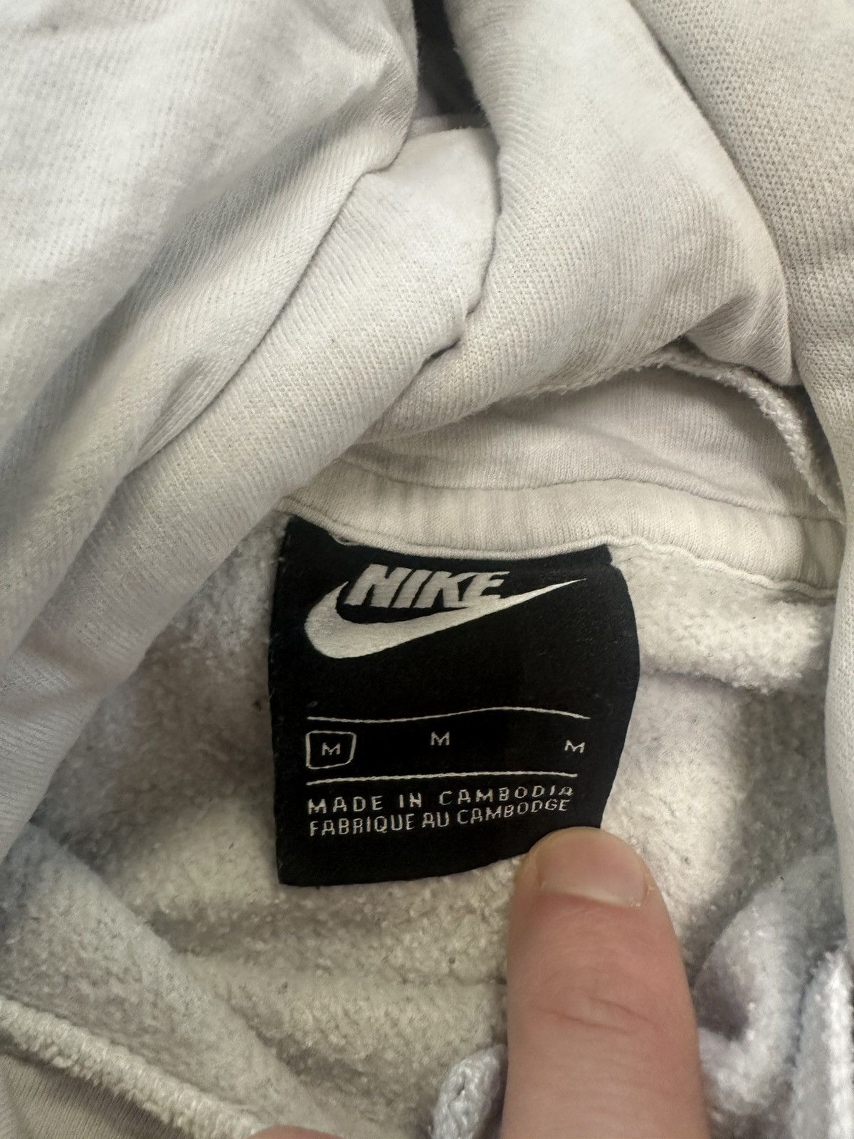 Nike Nike Custom Hoodie Vintage 90s Y2K Reworked Size US M / EU 48-50 / 2 - 6 Thumbnail
