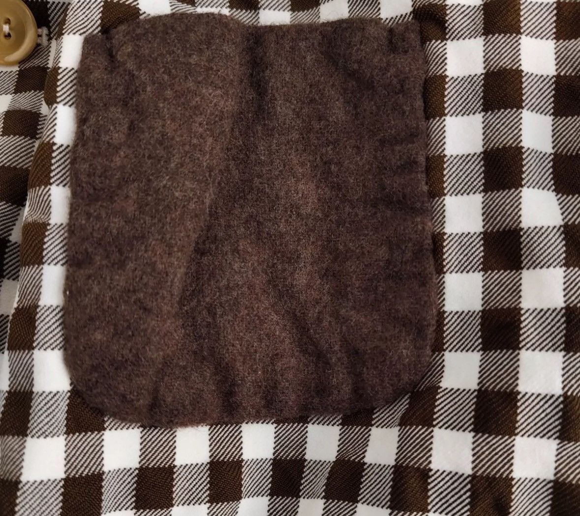 Comme des Garcons Coffee plaid eight quarter sleeve patchwork suit Size US XS / EU 42 / 0 - 3 Thumbnail