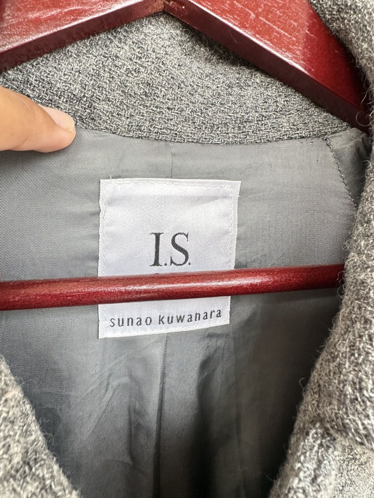 Issey Miyake Issey Miyake Sunao Kuwahara Wool Long Jacket Size US L / EU 52-54 / 3 - 12 Thumbnail