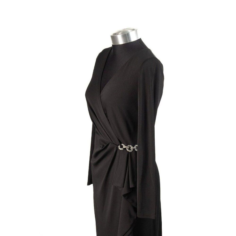 Ralph Lauren Ralph Lauren Long Sleeve Ruffle Trim Jersey Evening Gown Na Size M / US 6-8 / IT 42-44 - 6 Thumbnail