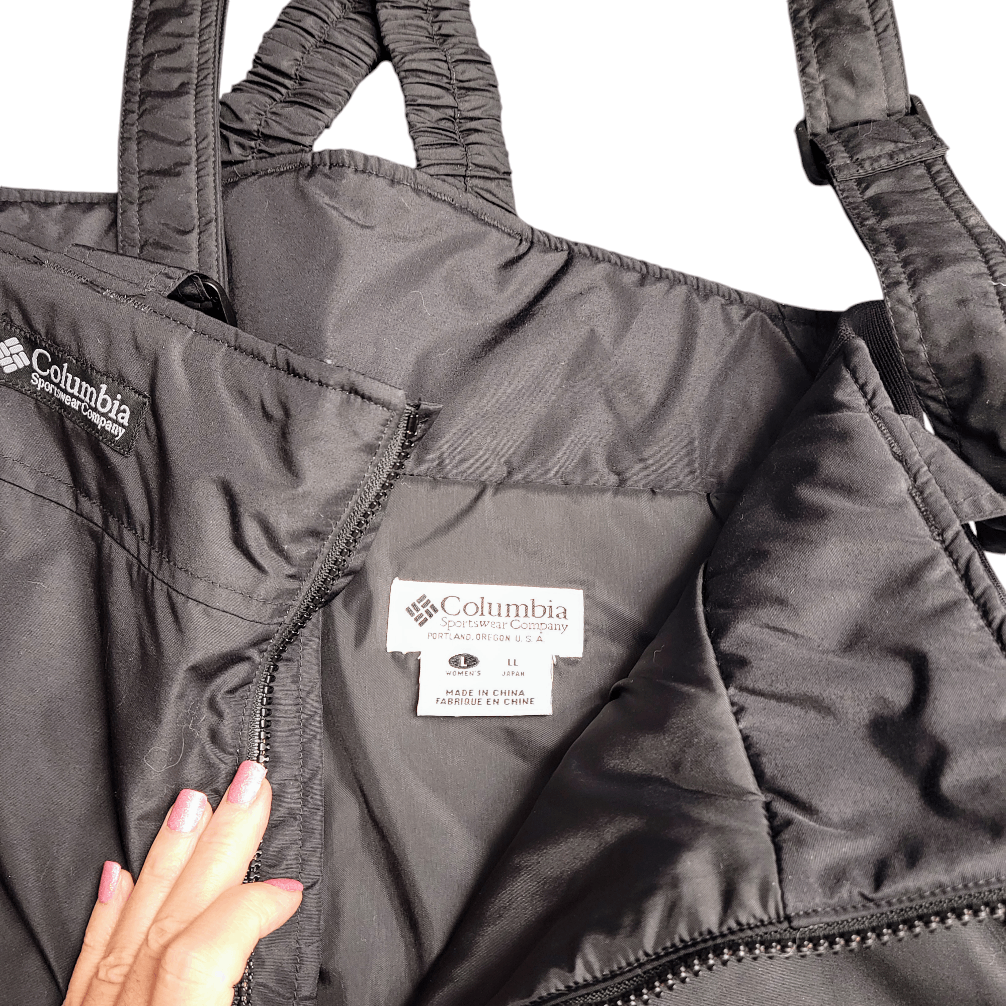 Columbia Columbia Black Bibb Outdoor Sports Ski Snowboard Pants Size L / US 10 / IT 46 - 10 Thumbnail