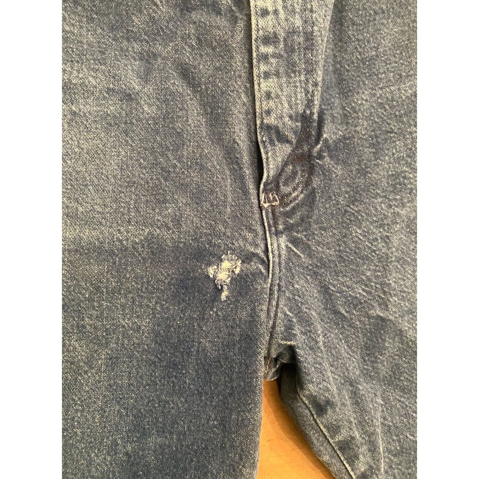 Wrangler Wrangler Men’s Blue Jean Shorts 36 Adult Male 36 Blue 13MWZPW Chino Shorts Mens Size US 36 / EU 52 - 5 Thumbnail