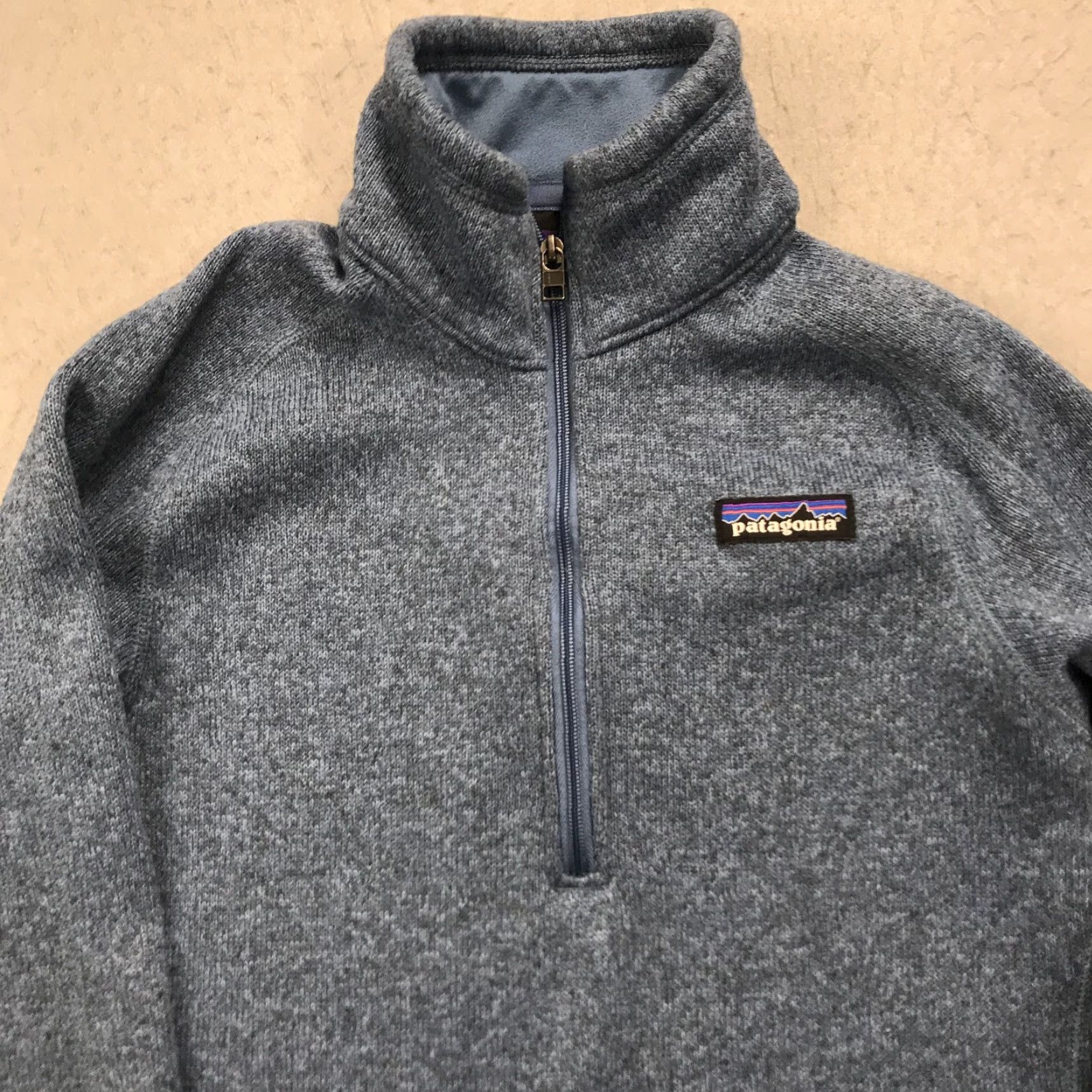 Patagonia Patagonia Better Sweater Womens XS Blue 1/4 Zip Pullover Fleece Hiking Pullover Size XS / US 0-2 / IT 36-38 - 2 Thumbnail