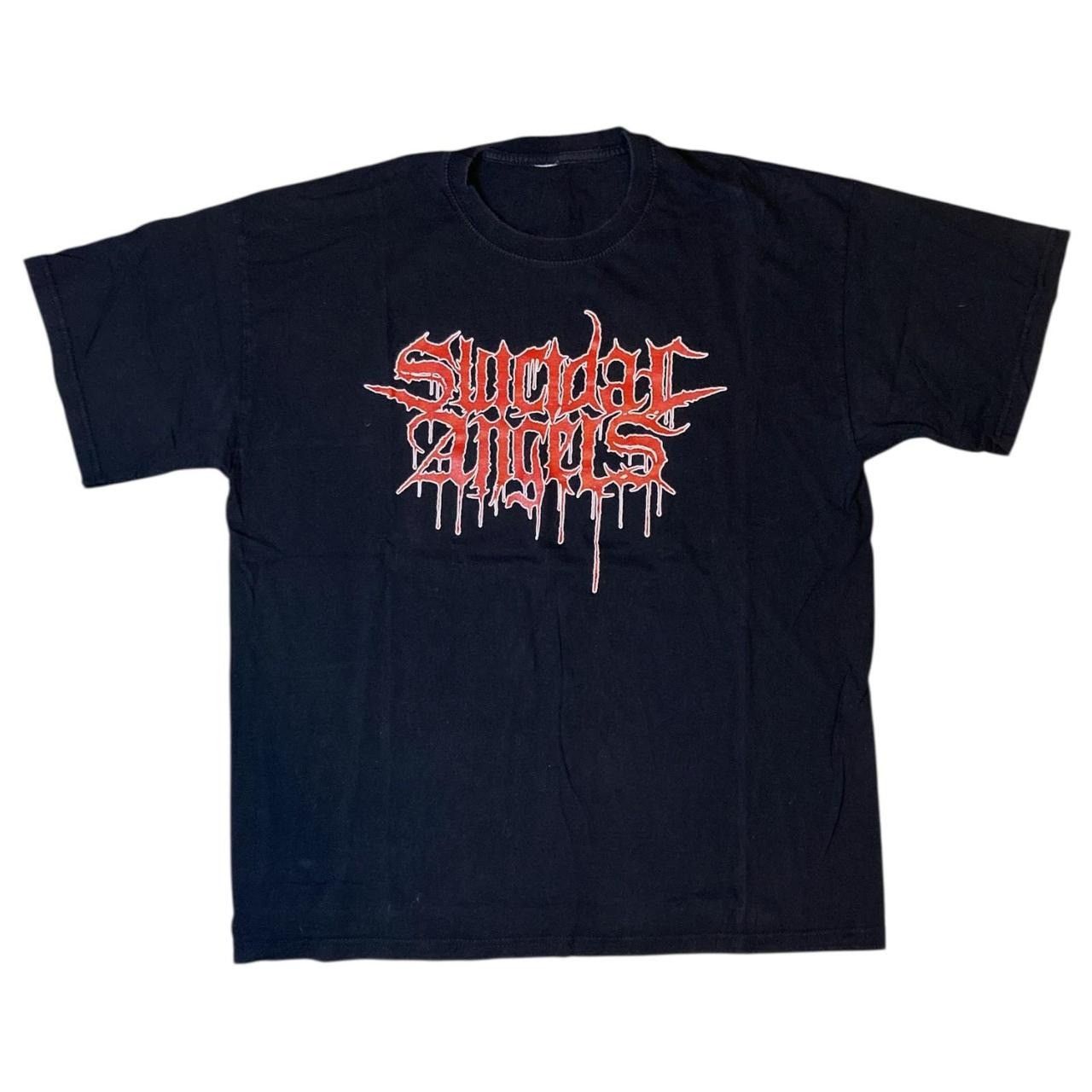 Gildan Suicidal Angels Size L, Metal Band Merch T-Shirt Size US L / EU 52-54 / 3 - 1 Thumbnail