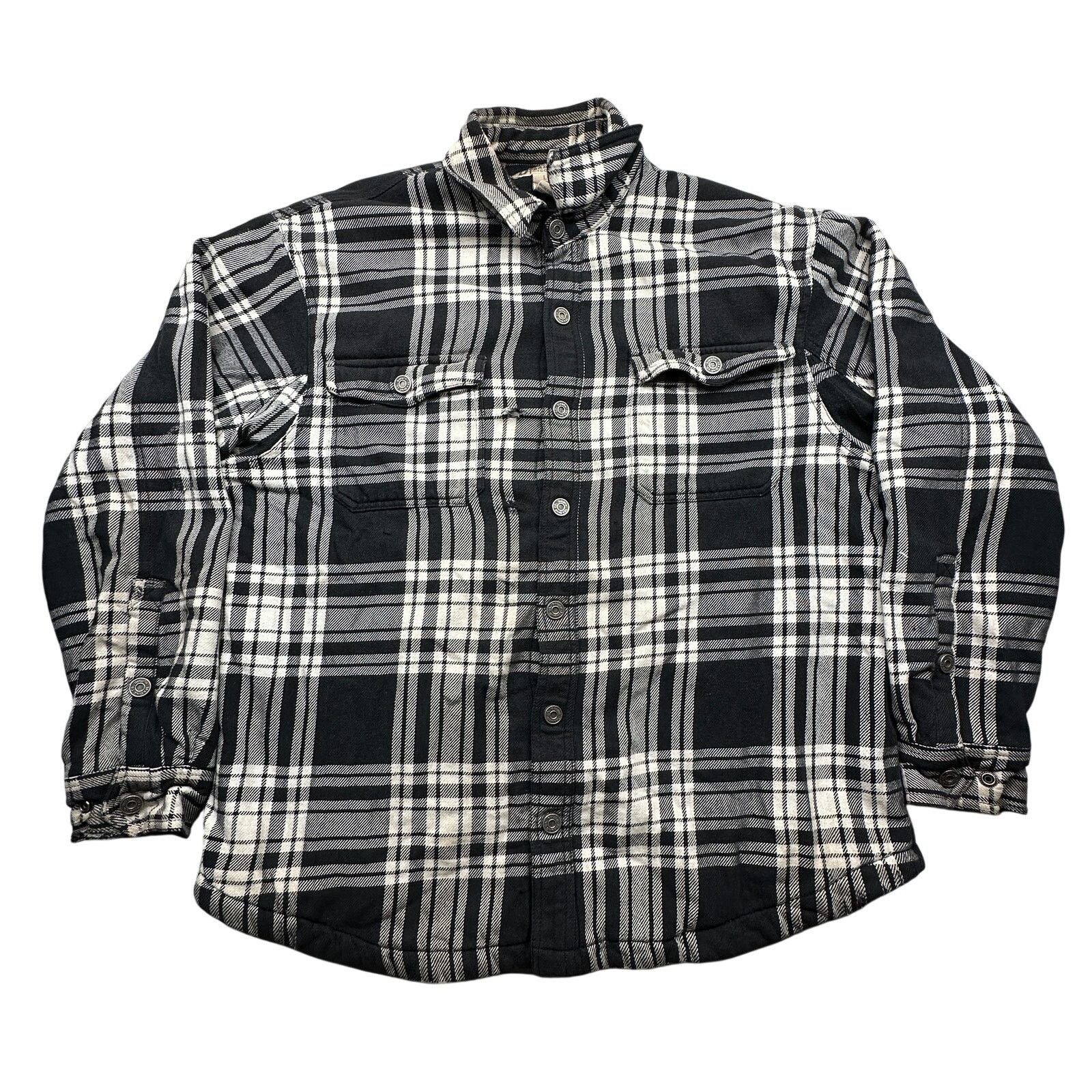 Duluth Trading Company Duluth Trading Co Flannel Fleece Lined Button Shirt Large Size US L / EU 52-54 / 3 - 1 Thumbnail