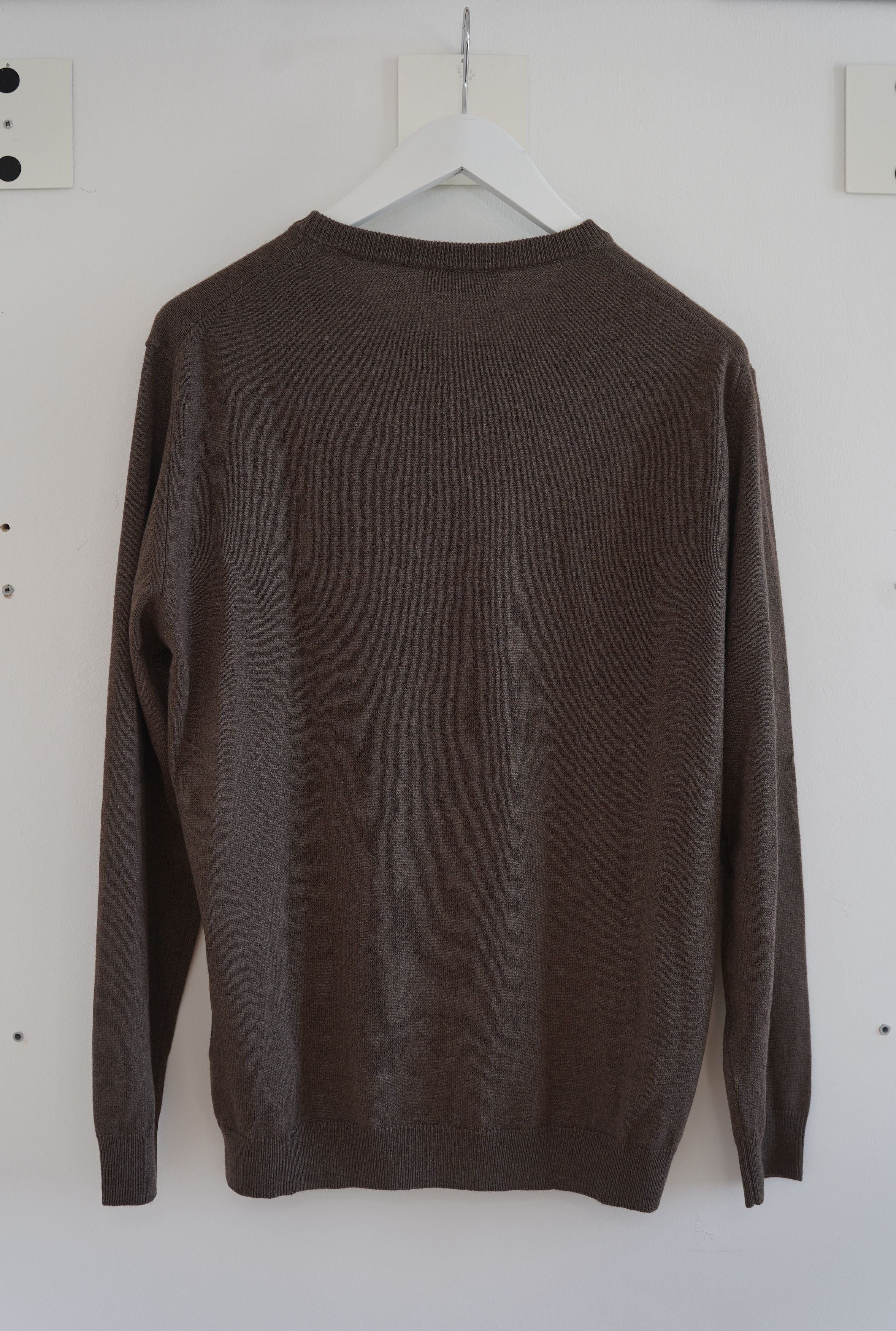 Bellwood Bellwood Burgundy Cashmere Silk Blend Crewneck Sweater Size US L / EU 52-54 / 3 - 2 Thumbnail