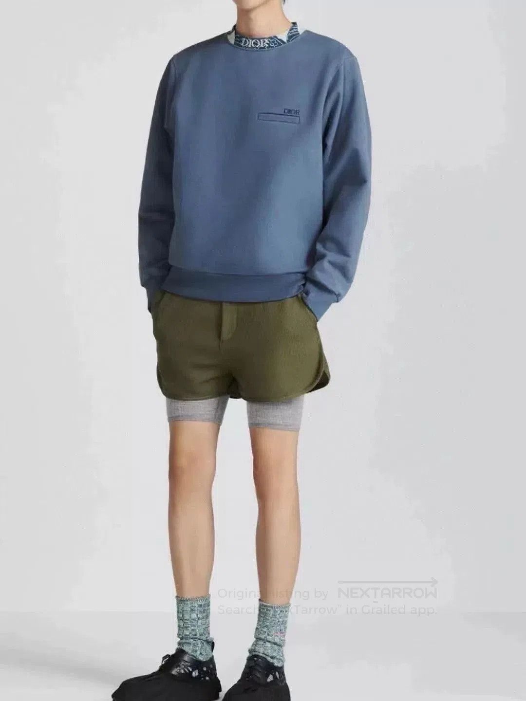 Dior Dior Artist Collaboration Embroidered Logo Sweatshirt. Size US XL / EU 56 / 4 - 6 Thumbnail