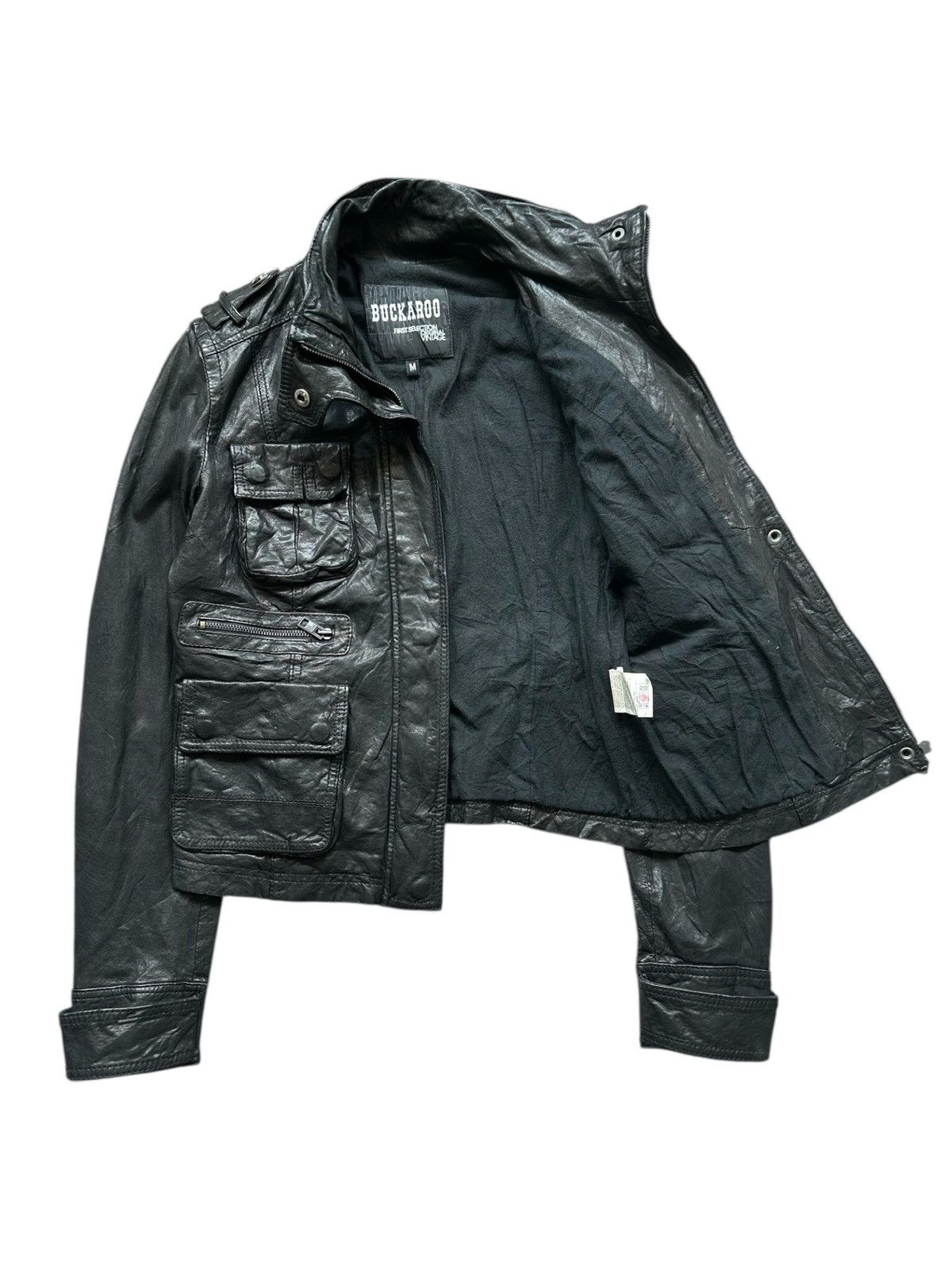 BUCKAROO 🔥Grail🔥 AW10 Buckaroo sheepskin leather jacket Size US M / EU 48-50 / 2 - 5 Thumbnail