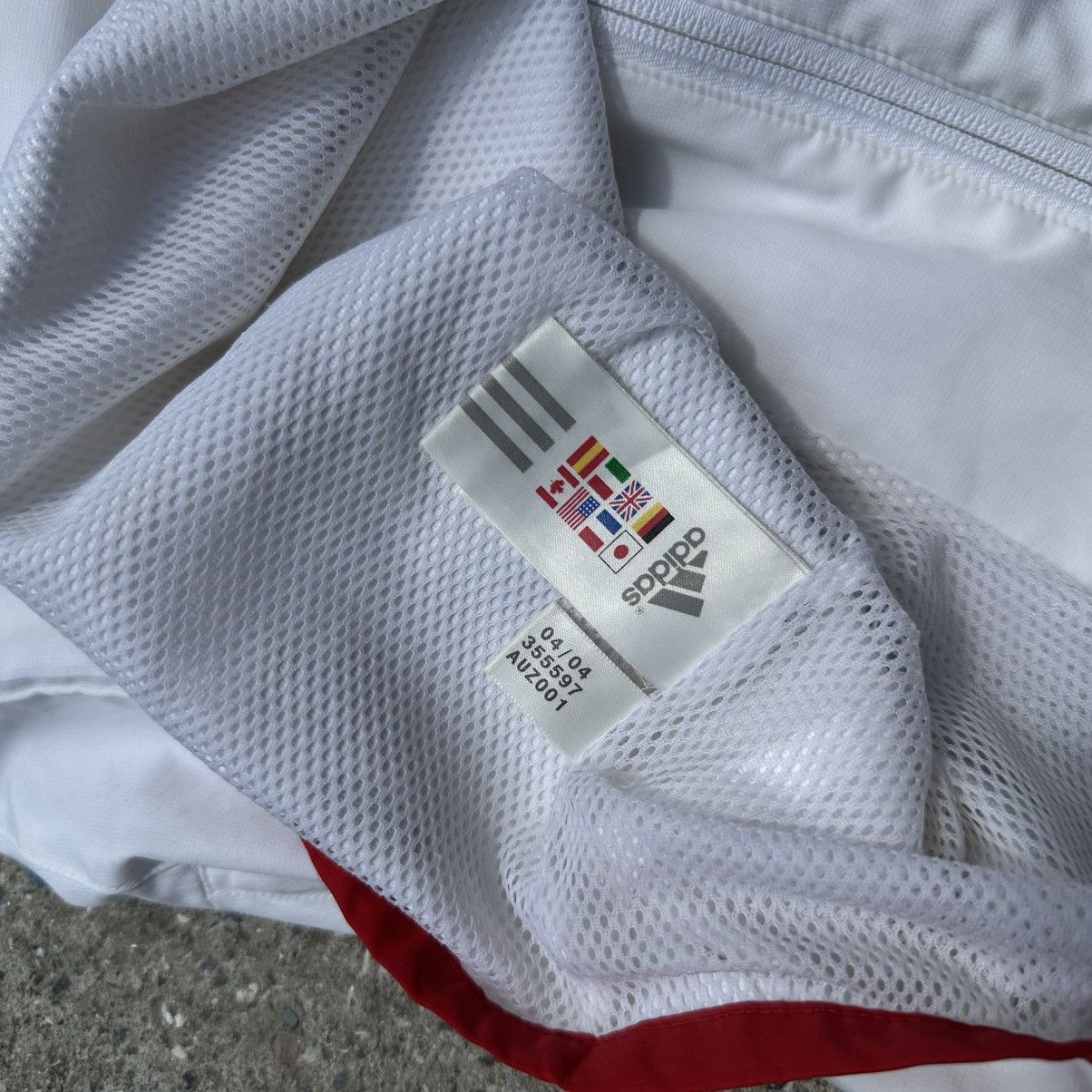 Adidas 🏆RARE ADIDAS VNTG USA OLYMPIC GAMES ATHENS 2004 TRACK JACKET Size US L / EU 52-54 / 3 - 10 Thumbnail