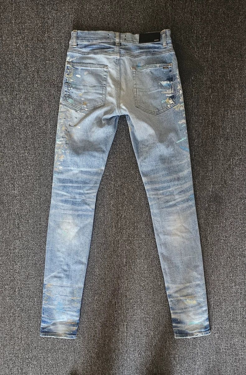 Amiri Amiri Painted Jeans Size US 29 - 5 Thumbnail