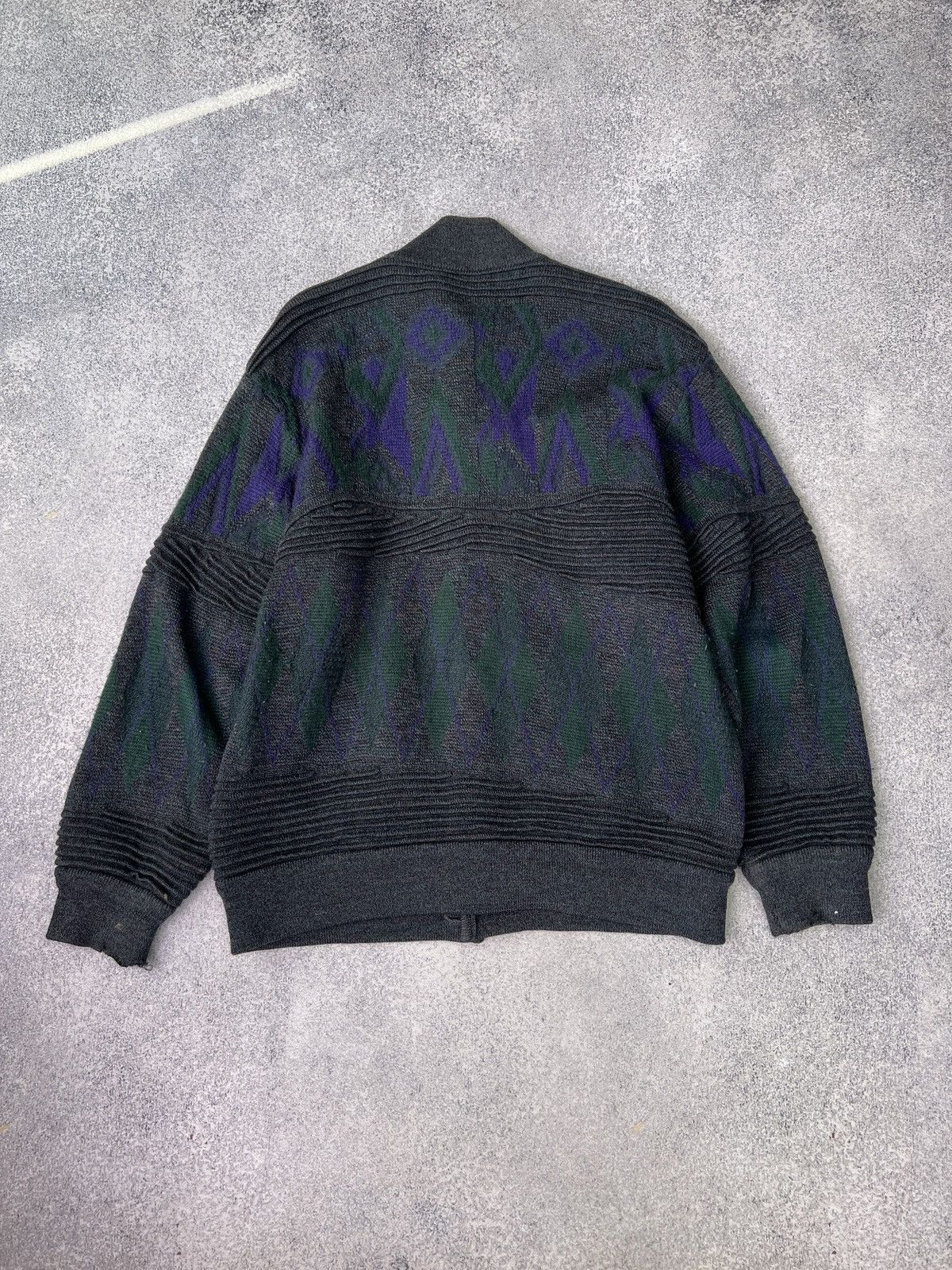 Designer × Vintage Vintage Geiger Austrian 100% Boiled Wool Cardigan Jacket Size US L / EU 52-54 / 3 - 9 Thumbnail