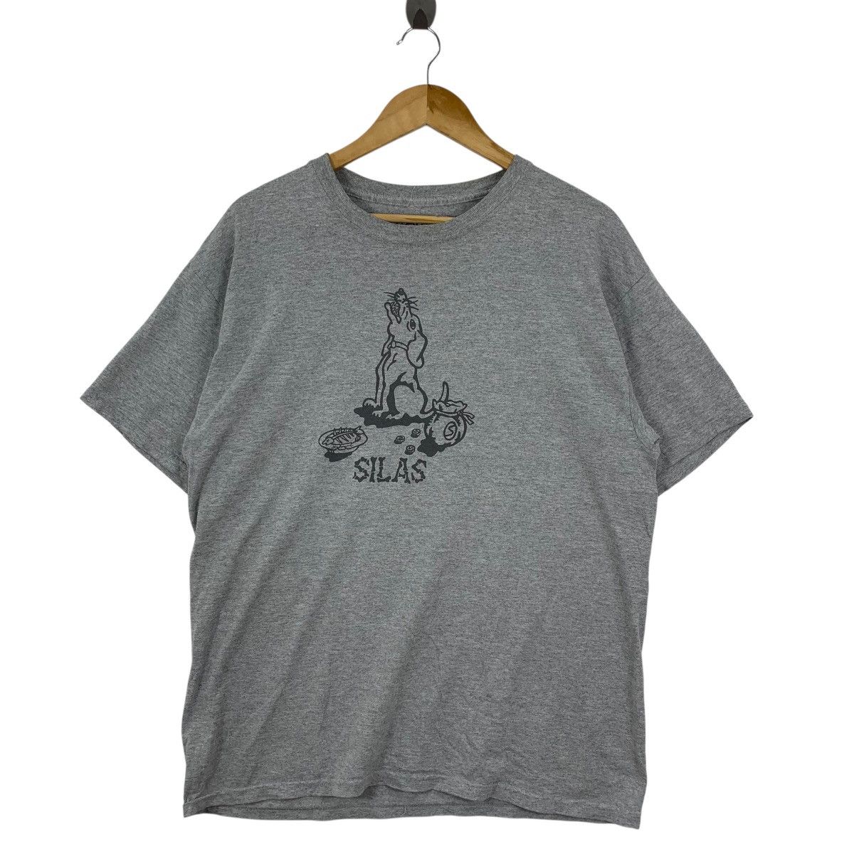 Silas SILAS SKATEBOARD Howling Dog Streetwear Tee Shirt Top Modern Size US M / EU 48-50 / 2 - 4 Thumbnail