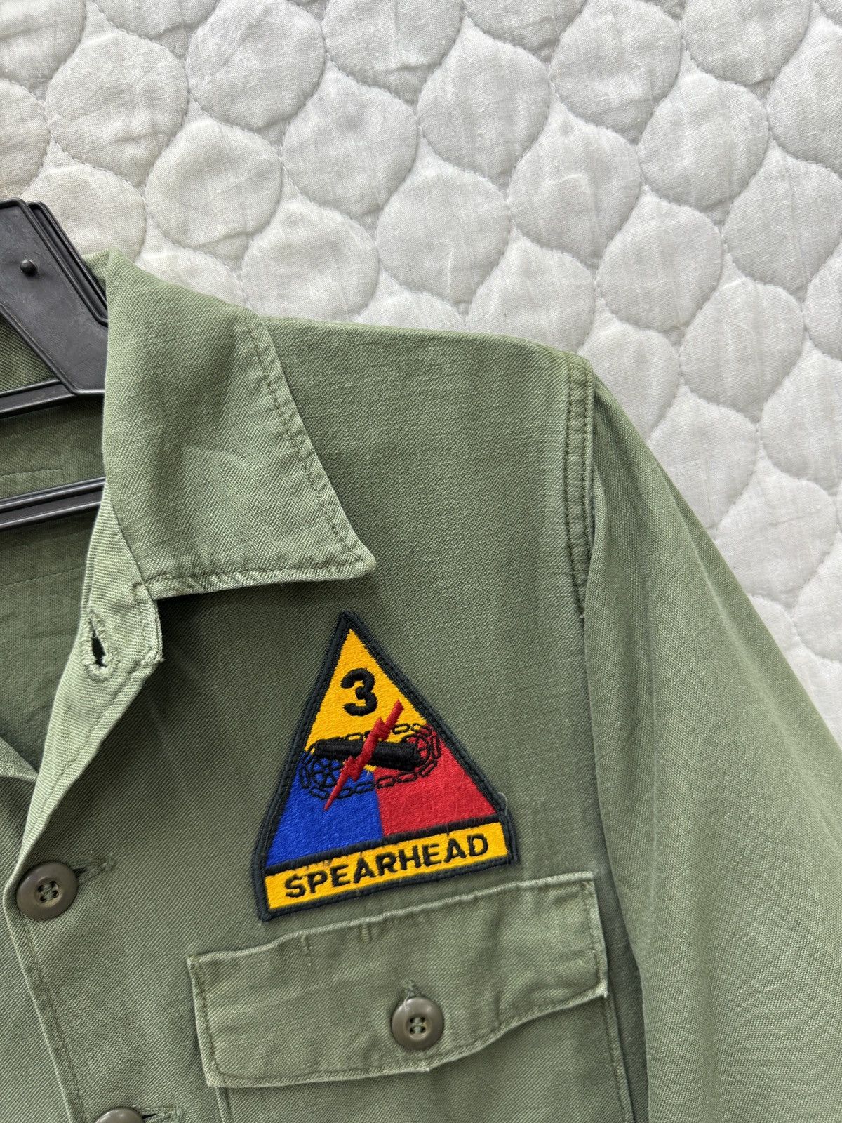 Vintage 🔥🔥🔥ARCHIVE VTG US ARMY OG 107 REWORK SHIRTS Size US M / EU 48-50 / 2 - 8 Thumbnail