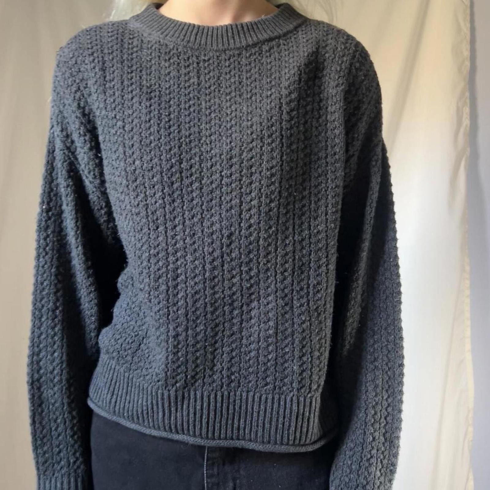 Other Grungey charcoal grey knit sweater Size XS / US 0-2 / IT 36-38 - 6 Thumbnail