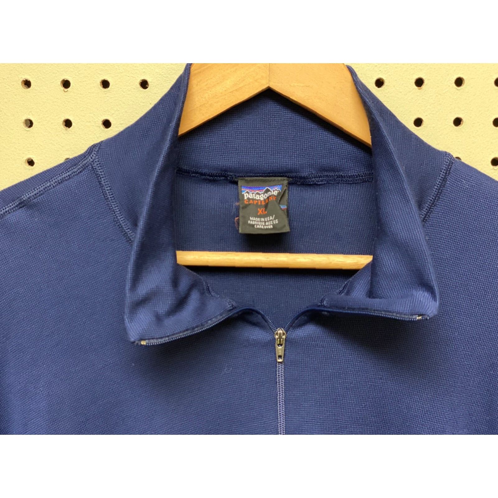 Patagonia Patagonia Capilene Baselayer 1/4 Zip Pullover Mens XL Blue Ski Winter Pullover Men XL Blue Capilene Baselayer 1/4 Zip Knit 100% Polyester Size US XL / EU 56 / 4 - 2 Thumbnail