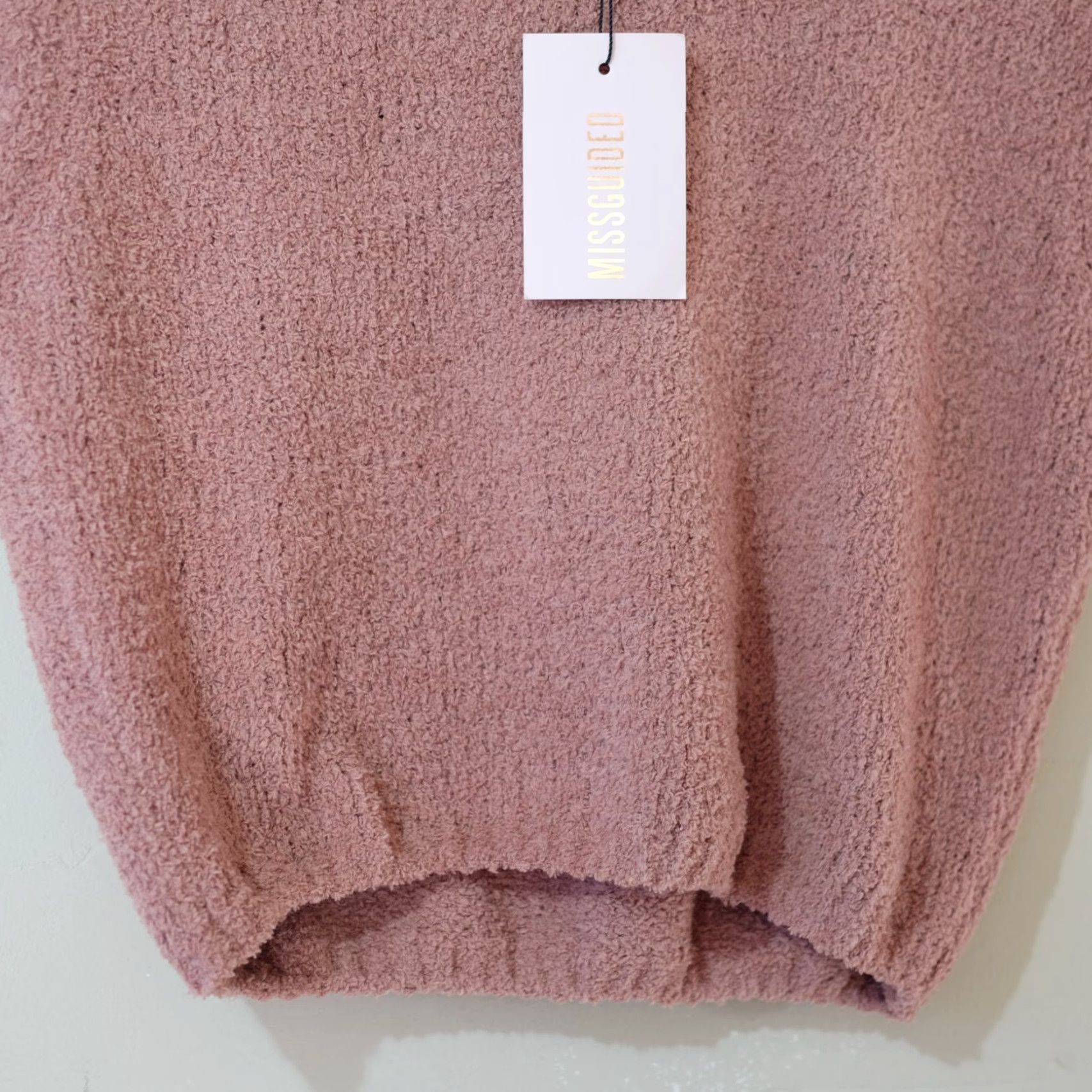 Missguided Missguided T-Shirt Cropped Pink Short Sleeve Women 6/8 NWT Popcorn Crew Neck Pullover Casual Fall Spring Winter Size M / US 6-8 / IT 42-44 - 4 Thumbnail