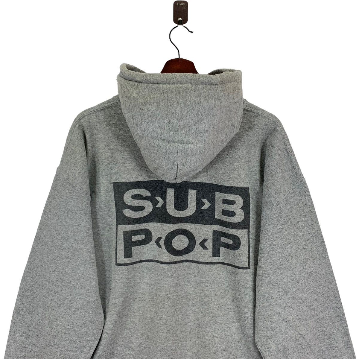 Band Tees 🔥🔥VINTAGE 90S SUB POP RECORD “NO COMMENT NIRVANA HOODIE Size US M / EU 48-50 / 2 - 2 Thumbnail