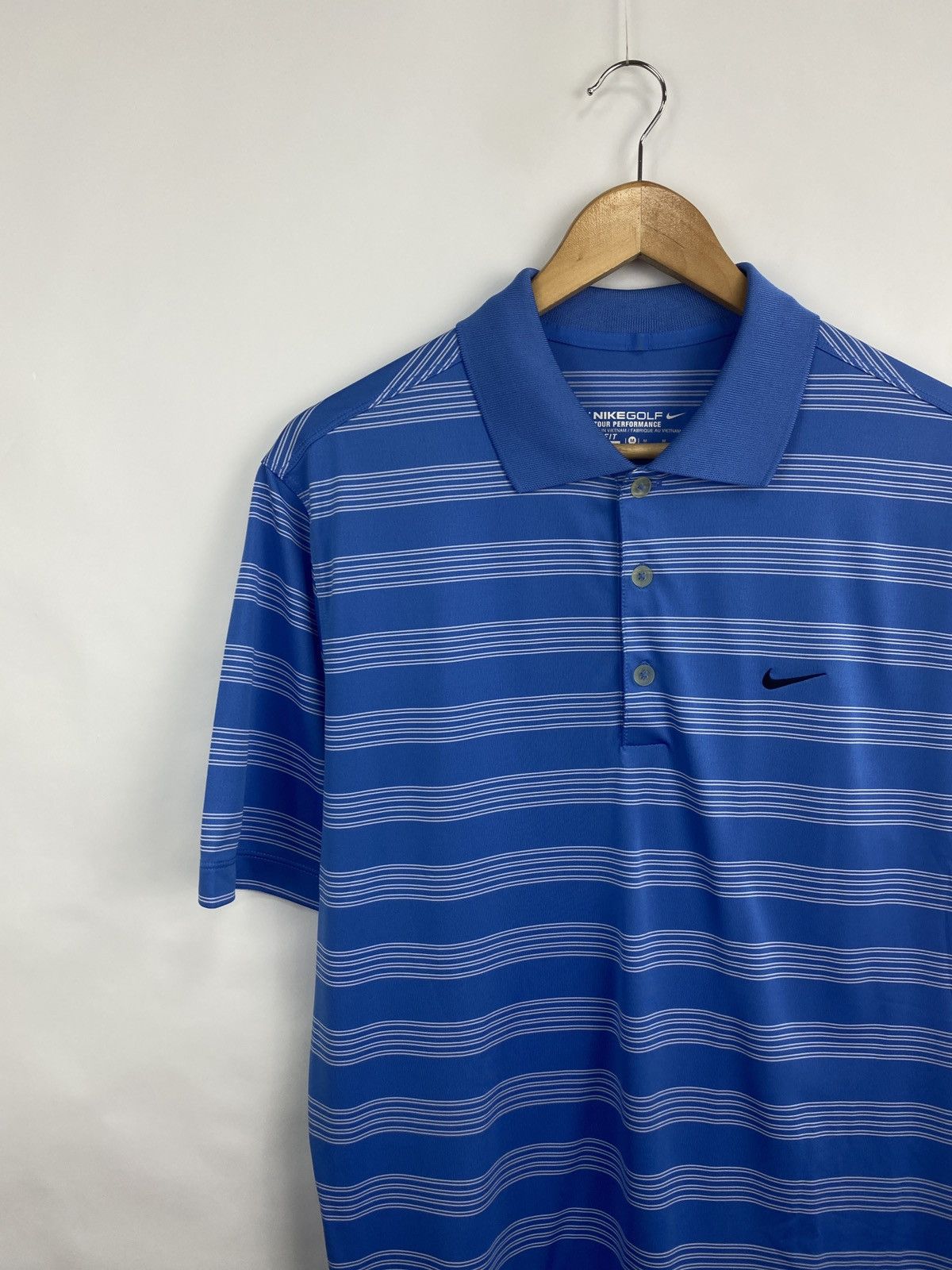 Nike × Tiger Woods 🇺🇸 Vintage Y2K Nike Golf Polo T-Shirt Rare Retro Hype Size US M / EU 48-50 / 2 - 2 Thumbnail