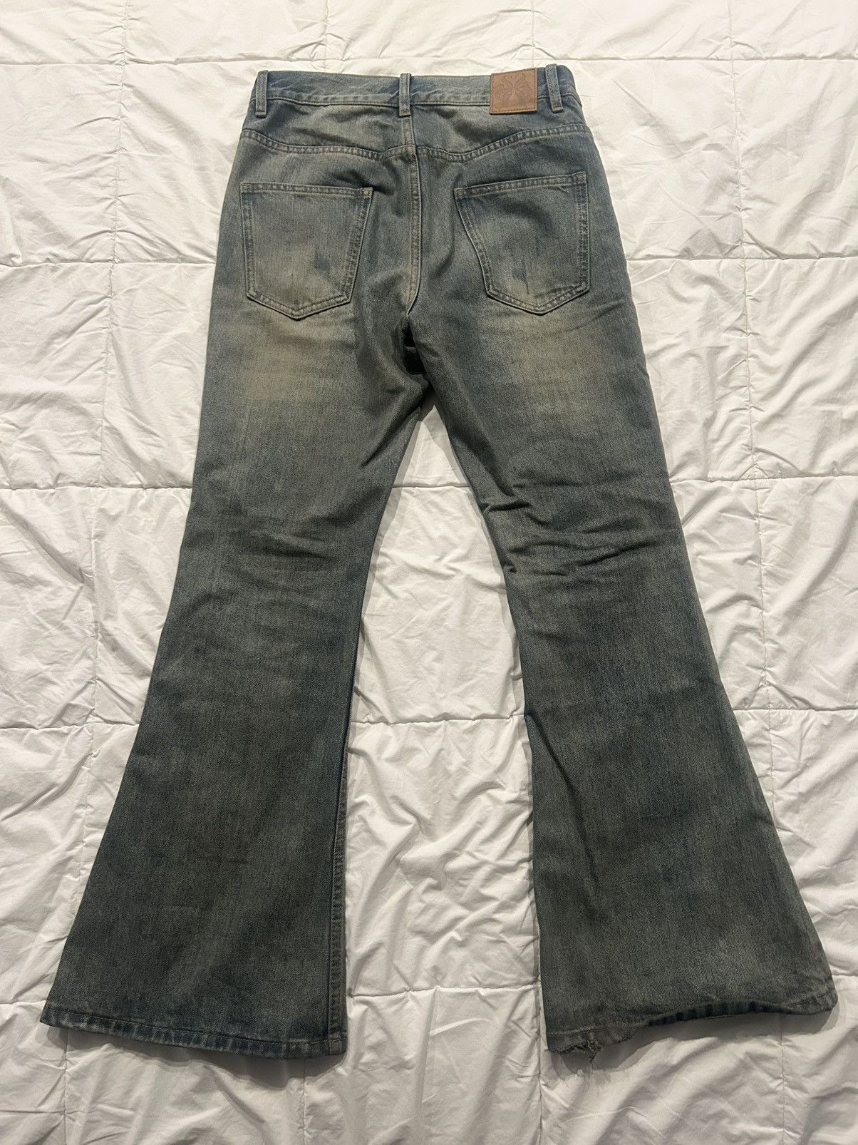 SIMPLE PROJECT Simple Project Wide Flare Denim Size US 31 - 2 Thumbnail