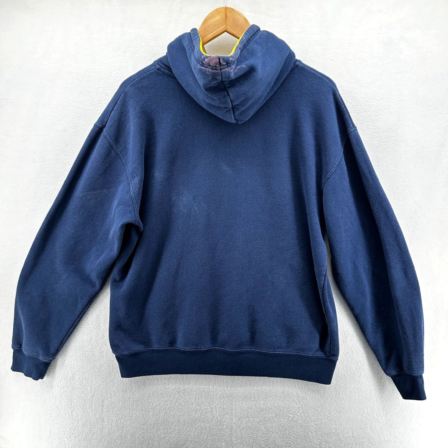 Vintage Pro Edge Michigan Pullover Hoodie Men Large Blue Long Sleeve Pockets Size US L / EU 52-54 / 3 - 2 Thumbnail