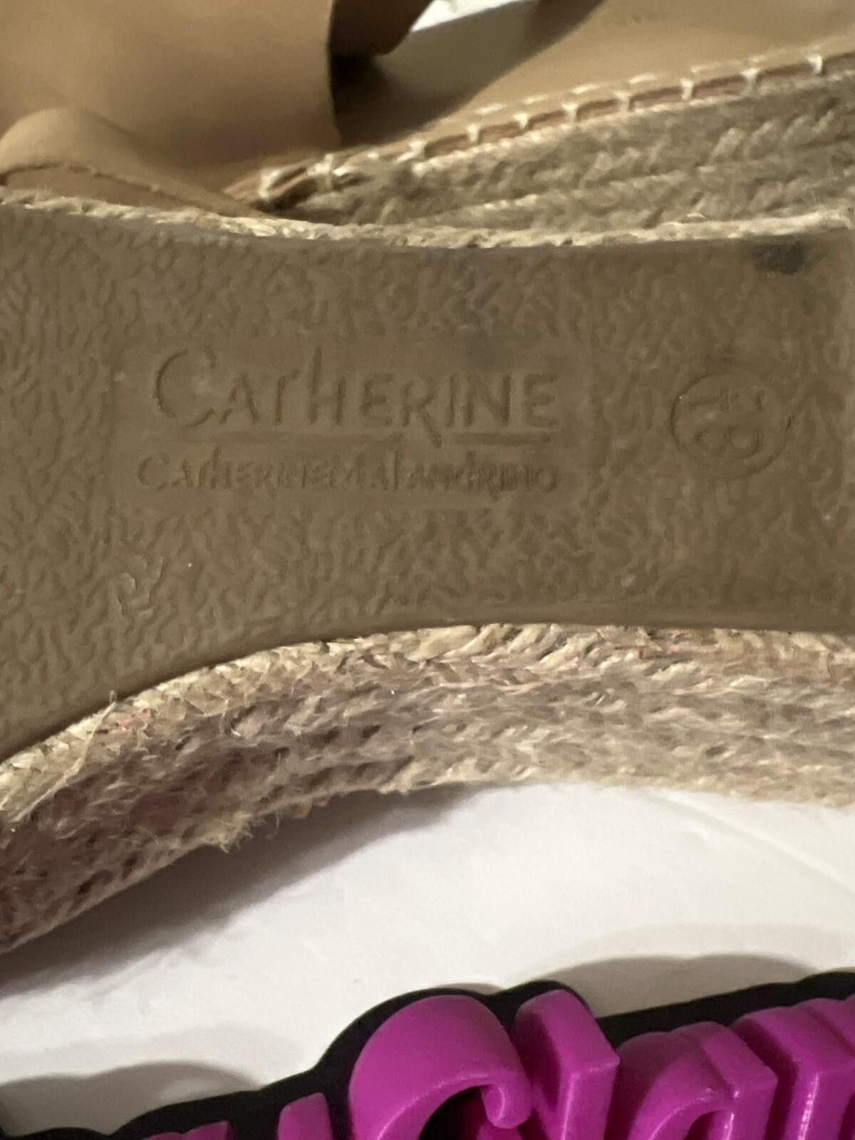 Other Cathrine Tan Wedge Espadrille Sandals Slingback Strap 8.5 Size US 8.5 / IT 38.5 - 6 Thumbnail
