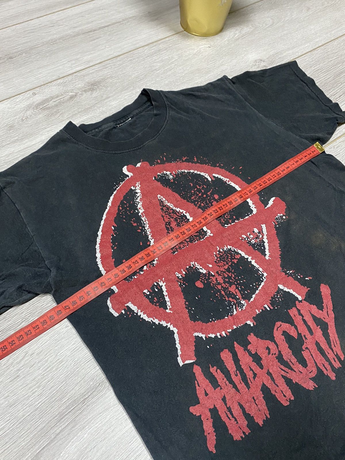Vintage Anarchy will beat graphic tee vintage big print t-shirt Size US M / EU 48-50 / 2 - 10 Thumbnail