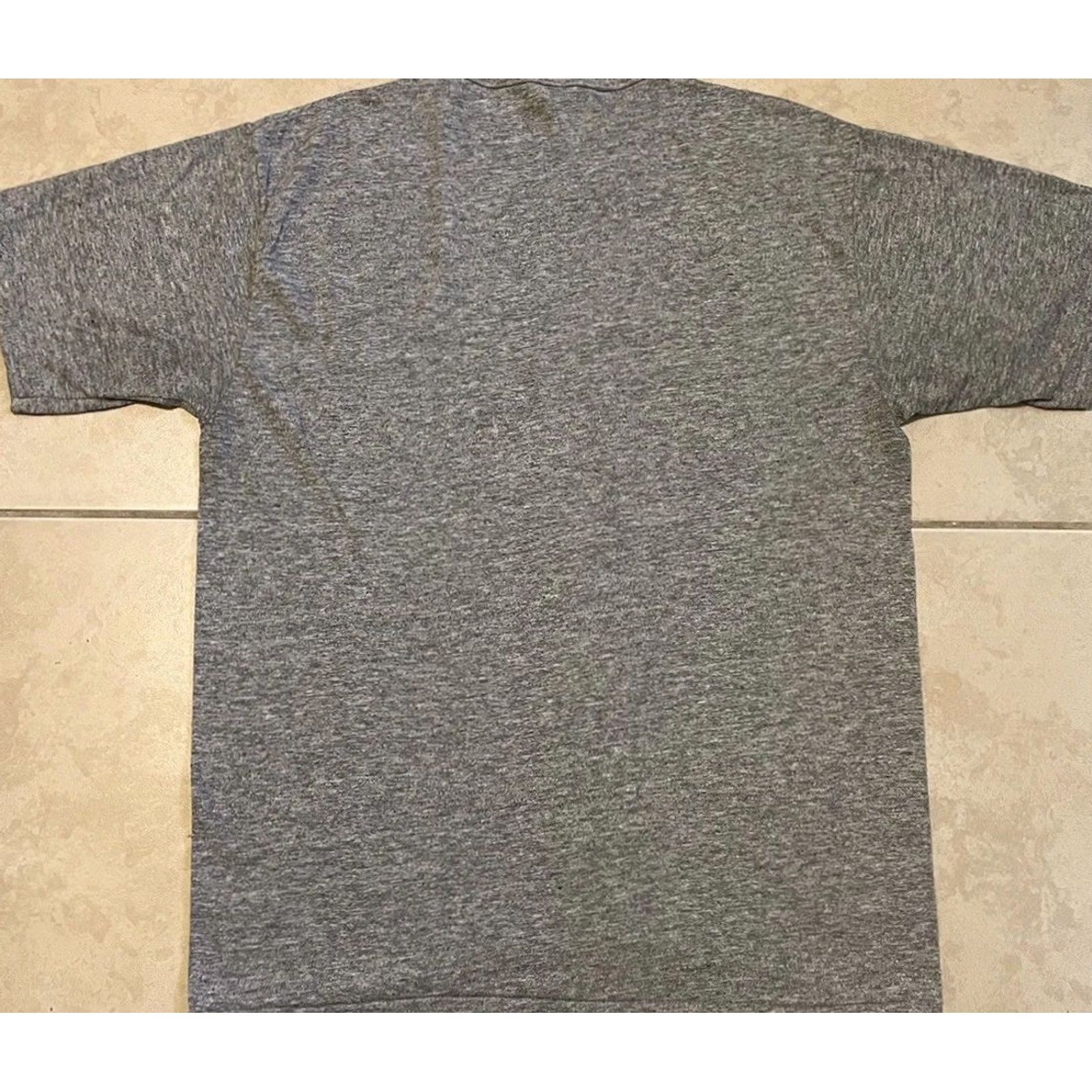 Vintage VINTAGE US Navy Annapolis Faded Shirt M Gray Single Stitch Short Sleeve College Naval Academy 80s 70s 60s USA Mens Size US M / EU 48-50 / 2 - 6 Thumbnail