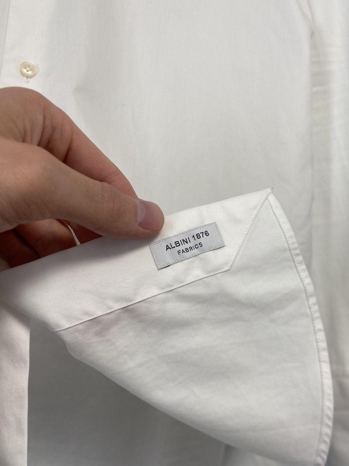 Suitsupply Suitsupply Button Up Luxury white Size US S / EU 44-46 / 1 - 9 Thumbnail