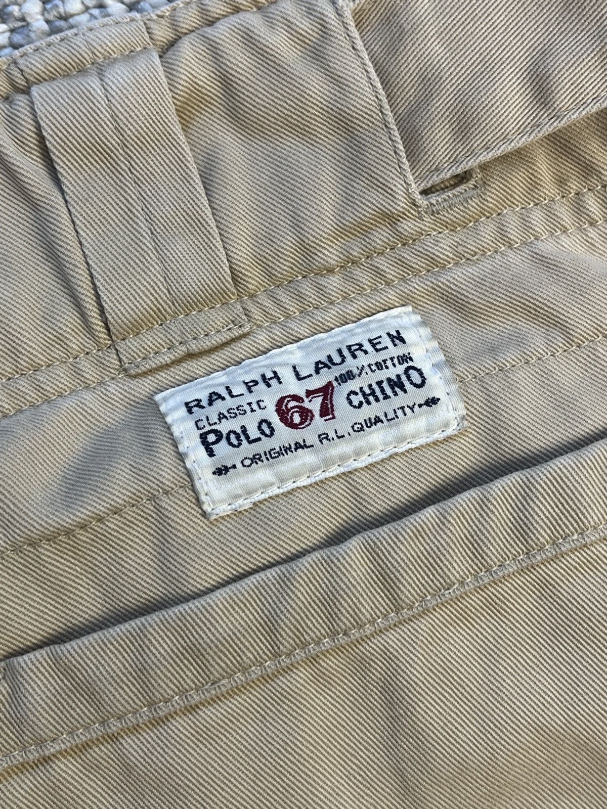 Polo Ralph Lauren × Ralph Lauren × Vintage RALPH LAUREN VINTAGE RARE CARGO SHORTS Size US 31 - 4 Thumbnail