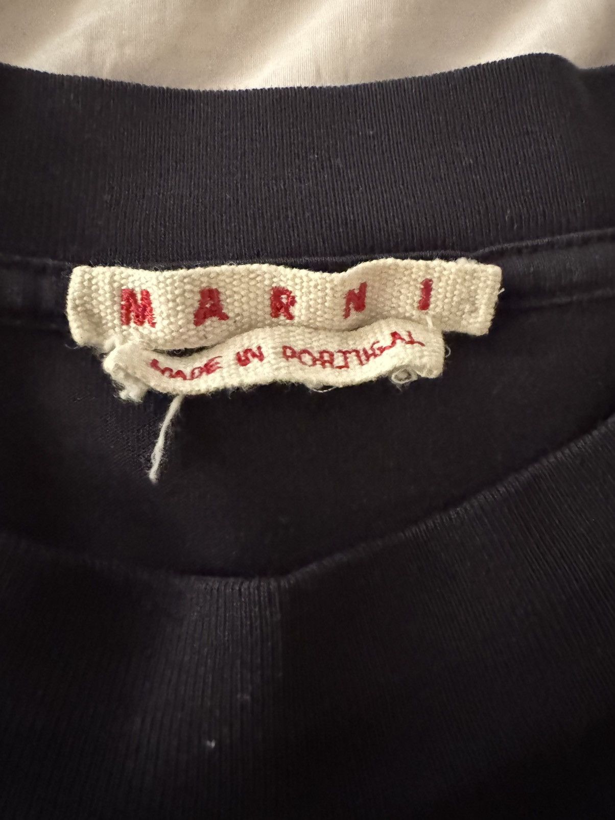 Marni Marni Box Logo T shirt Size US L / EU 52-54 / 3 - 3 Thumbnail