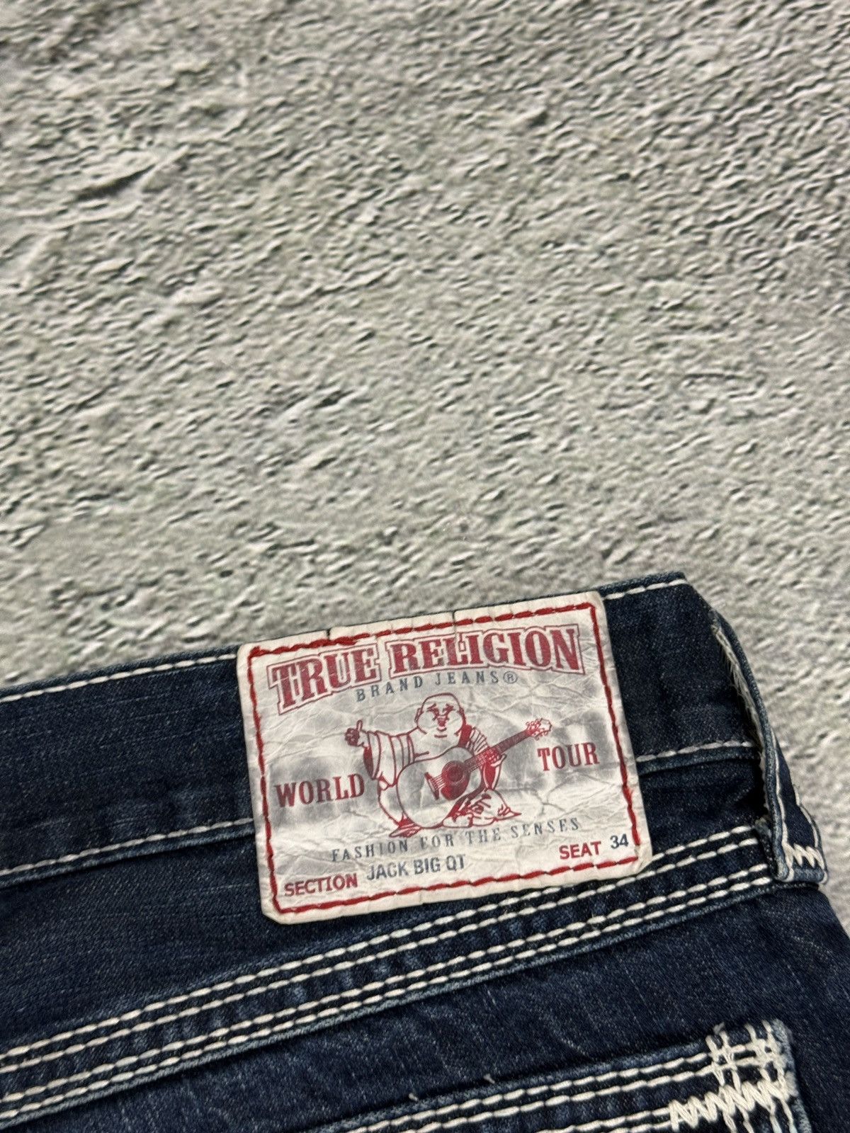 True Religion True Religion jeans vintage Jack denim pants thick stitching Size US 38 / EU 54 - 3 Thumbnail
