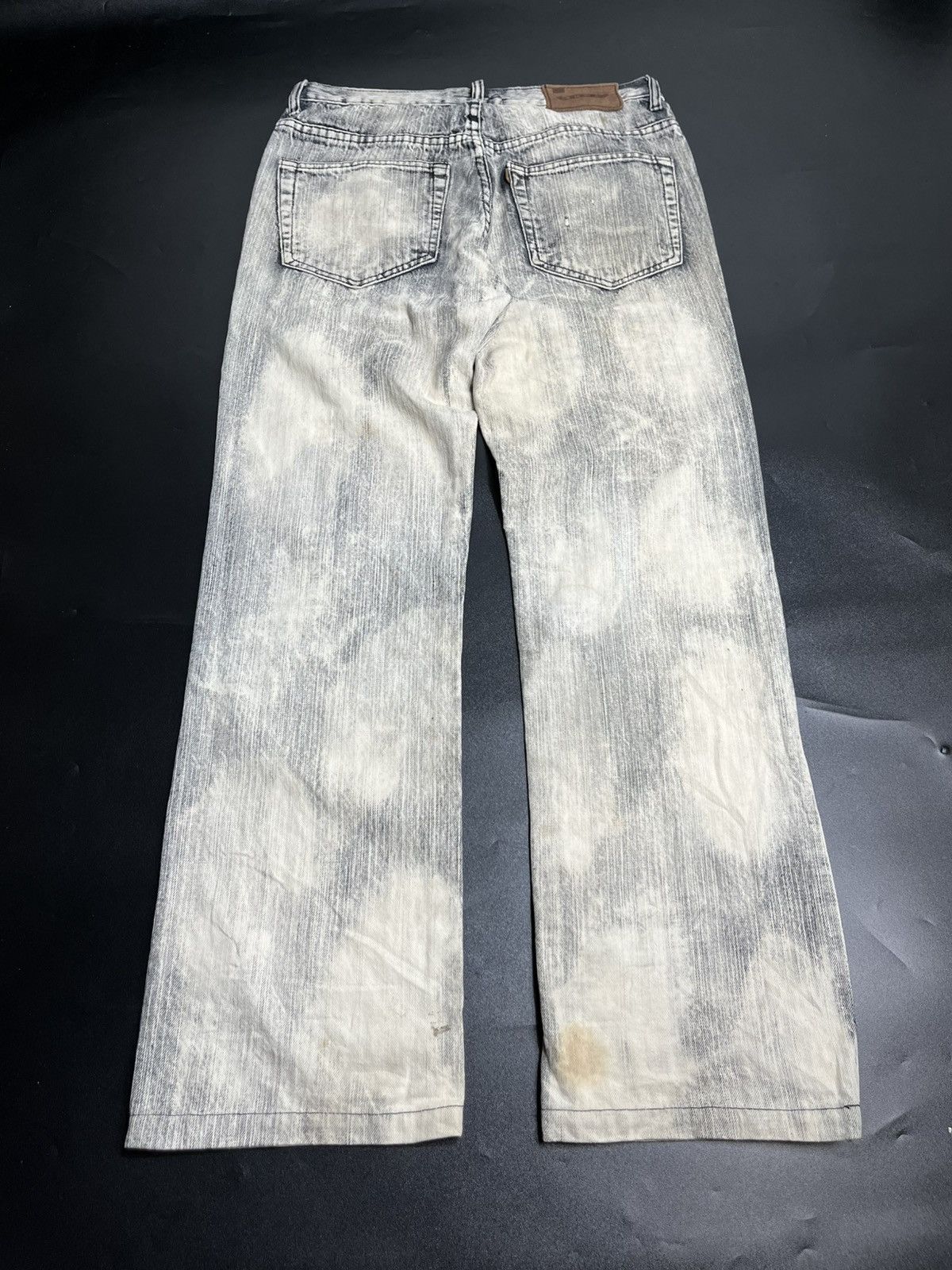 If Six Was Nine × Japanese Brand × Le Grande Bleu (L.G.B.) Japanese Bernings Sho Poem skulls punk Size US 31 - 7 Thumbnail