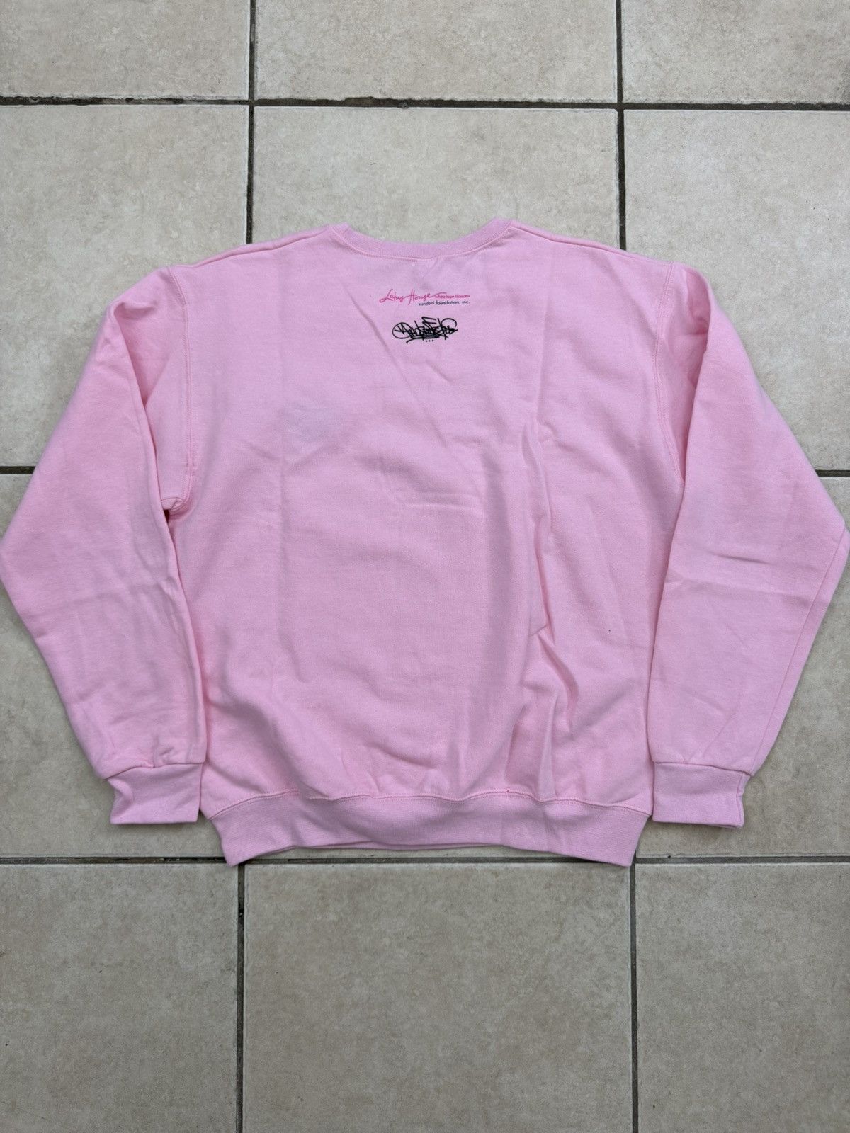 Designer Ahol Sniffs Glue Pink Crewneck Sweater Size M Size US M / EU 48-50 / 2 - 3 Thumbnail