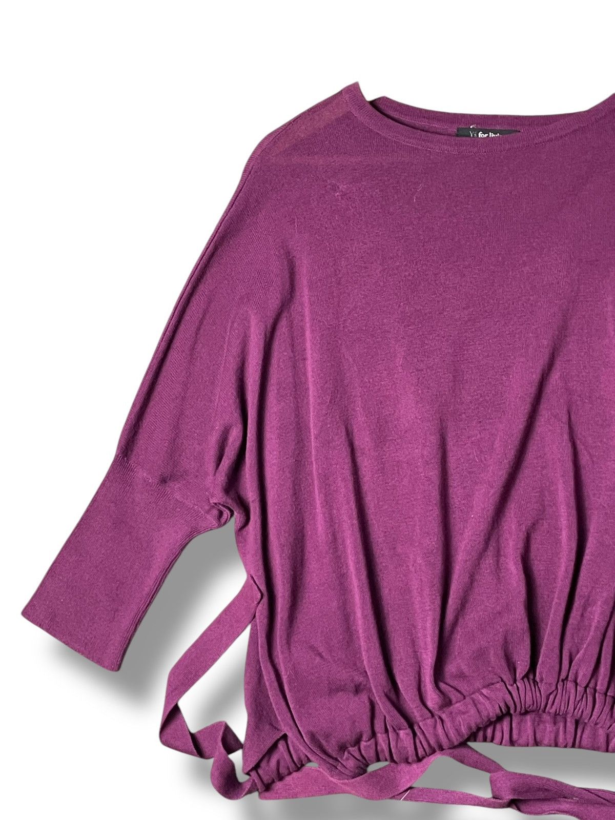 Y's Vintage x Y’s Batwing Top Women (32) Size L / US 10 / IT 46 - 3 Thumbnail