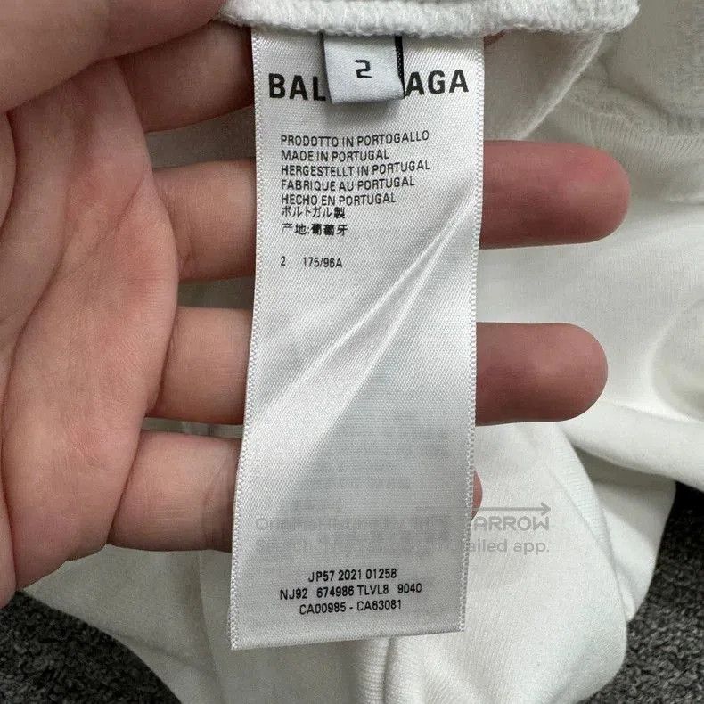 Balenciaga Balenciaga Embroidered Logo Hoodie. Size US L / EU 52-54 / 3 - 3 Thumbnail