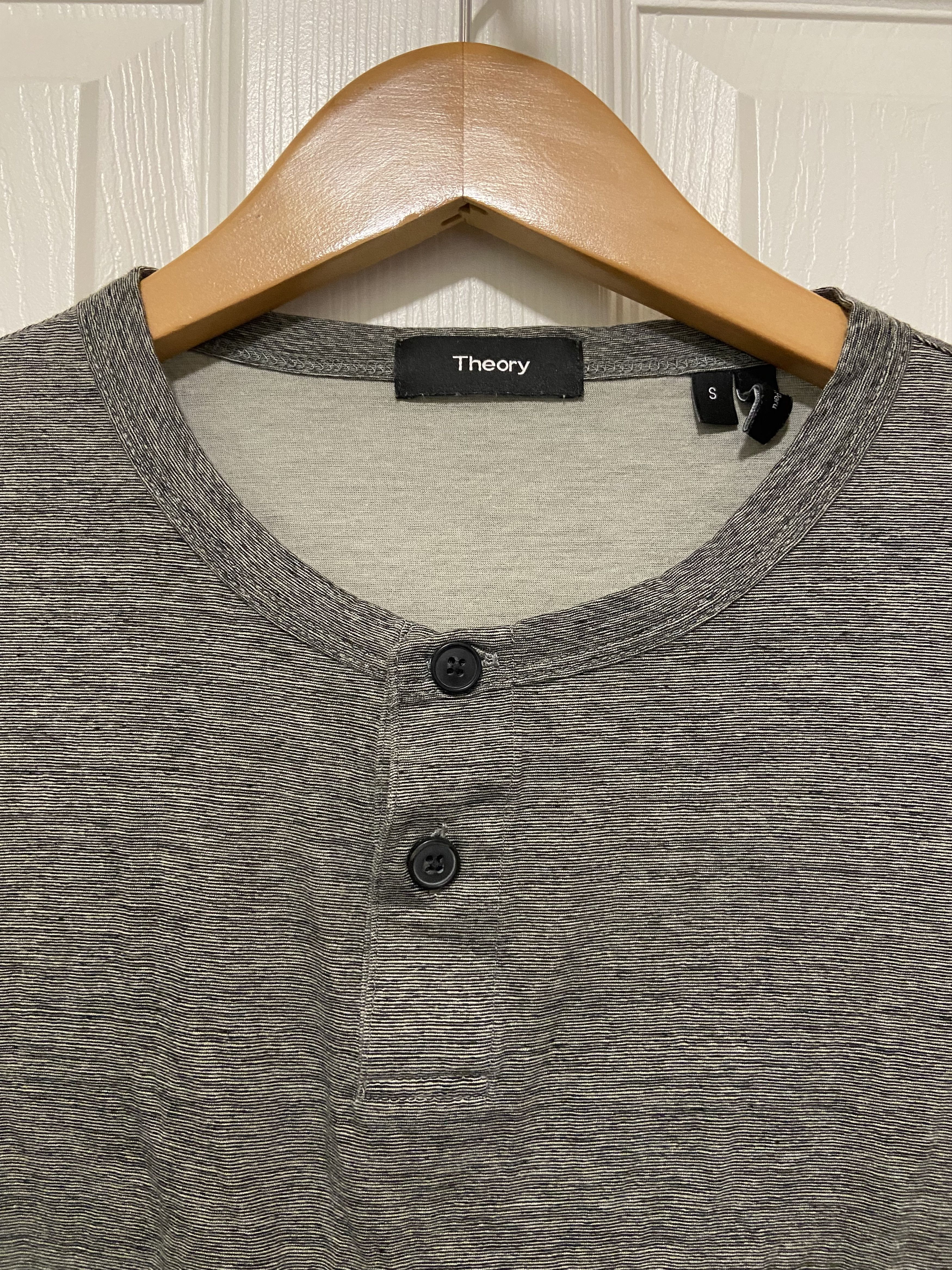 Theory Theory men’s Henley slim fit small Size US S / EU 44-46 / 1 - 3 Thumbnail