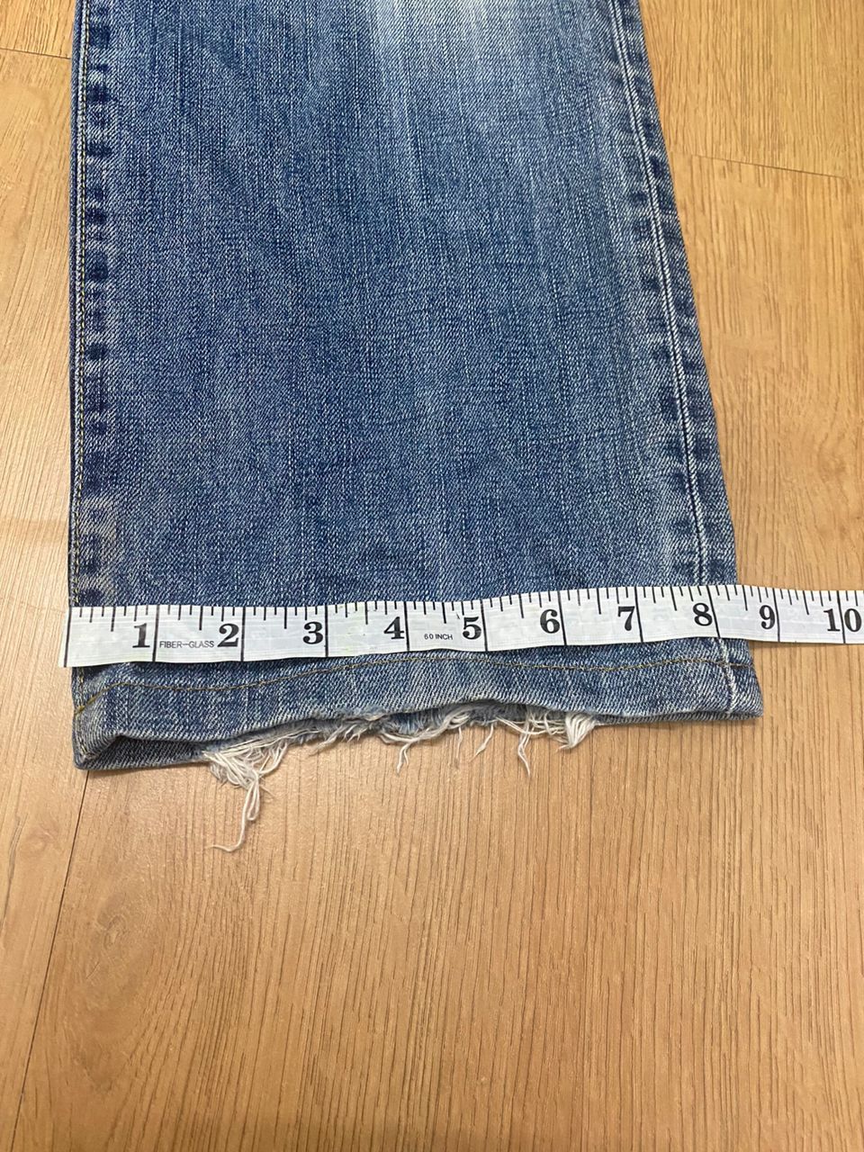 Japanese Brand Vintage Uniqlo Jeans Distressed Denim Size US 32 / EU 48 - 9 Thumbnail