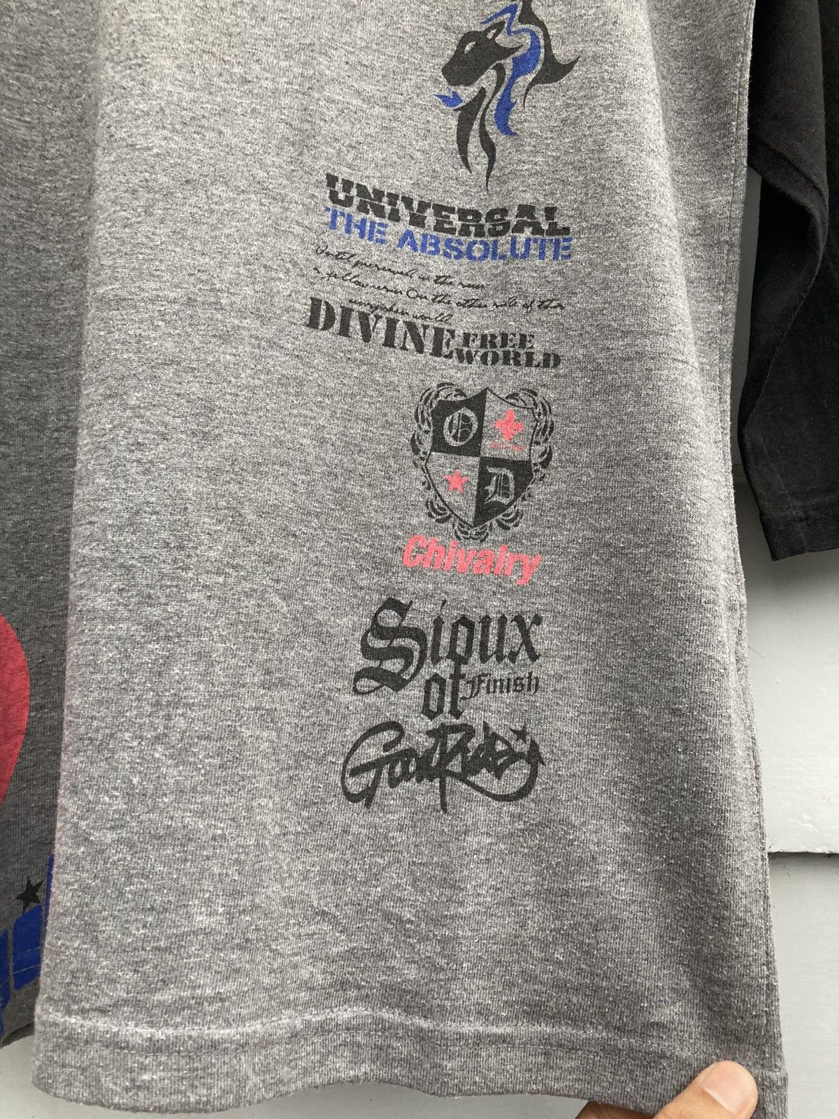 Japanese Brand × Vintage Japanese Raglan Poem Vintage Streetwear Size US M / EU 48-50 / 2 - 7 Thumbnail