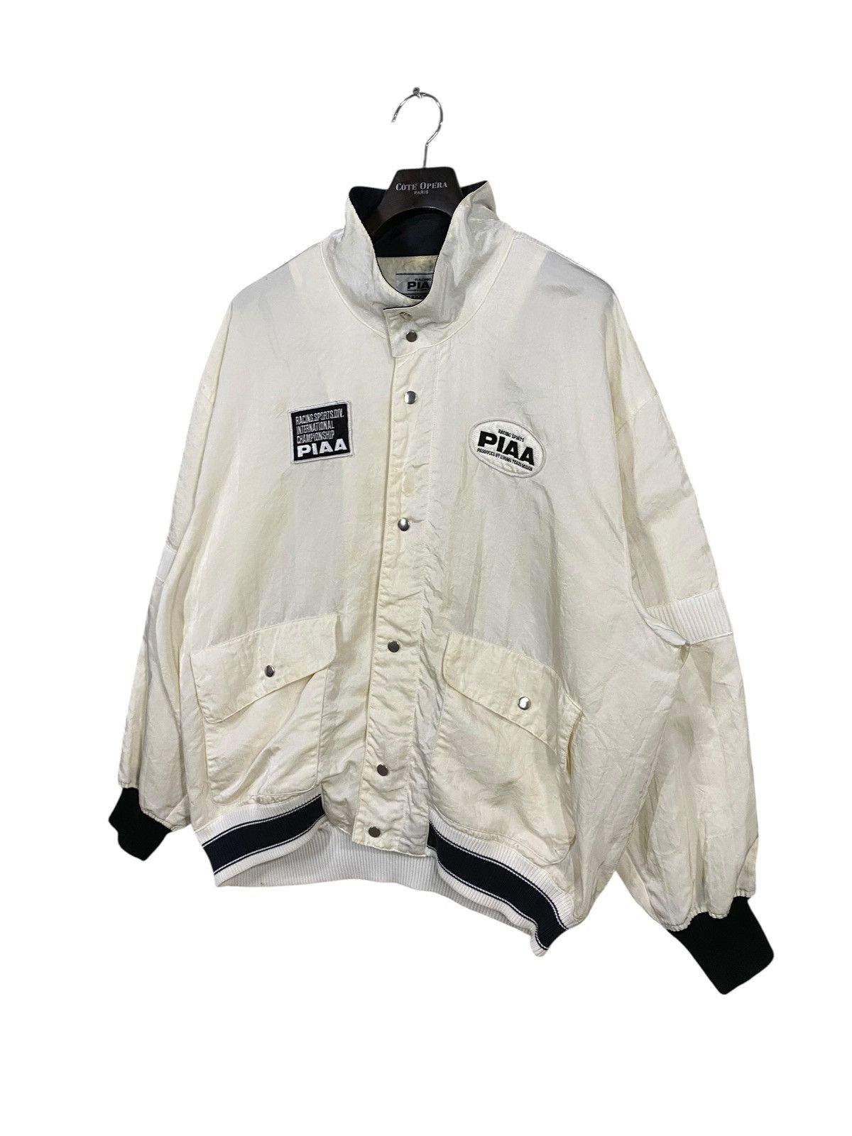 Japanese Brand Vintage bomber jacket motor sport piaa racing back hit Size US XL / EU 56 / 4 - 6 Thumbnail