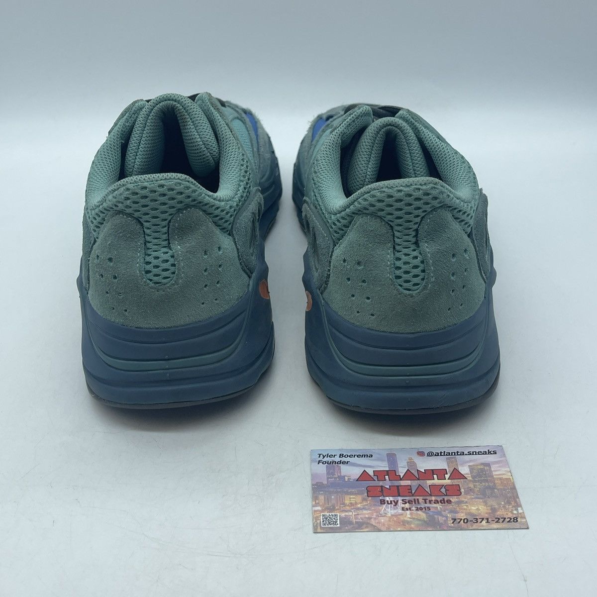 Adidas Yeezy boost 700 faded azure Size US 9.5 / EU 42-43 - 3 Thumbnail