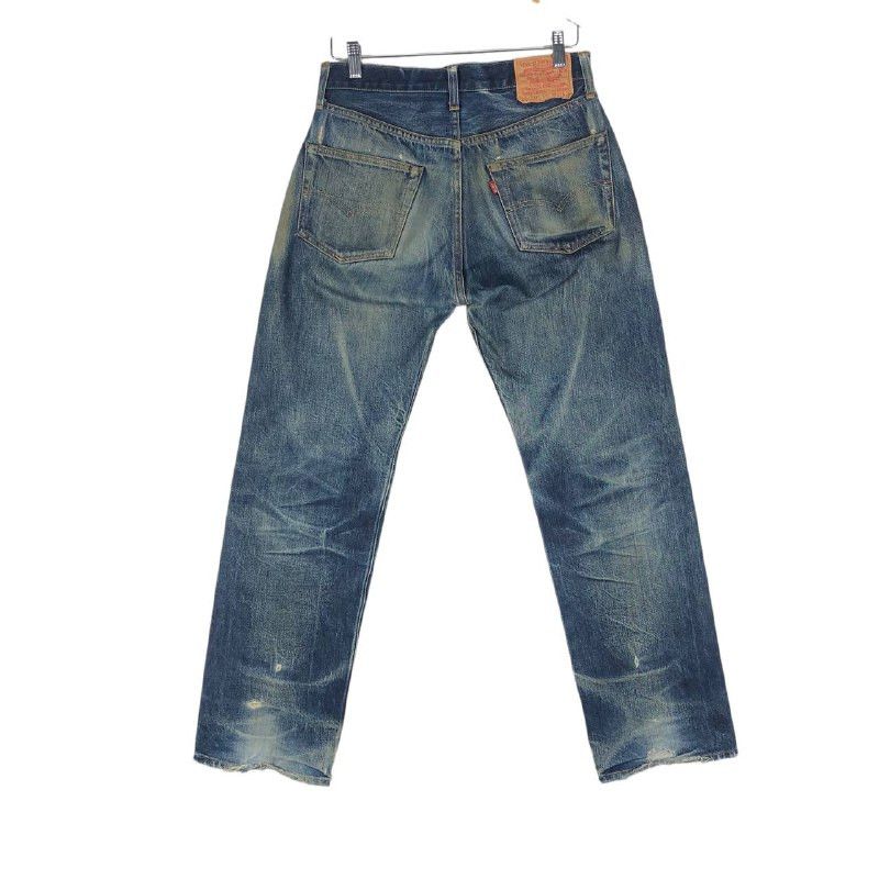 Levi's Vintage Levi's 501xx Distressed Denim Jeans Size US 30 / EU 46 - 6 Thumbnail