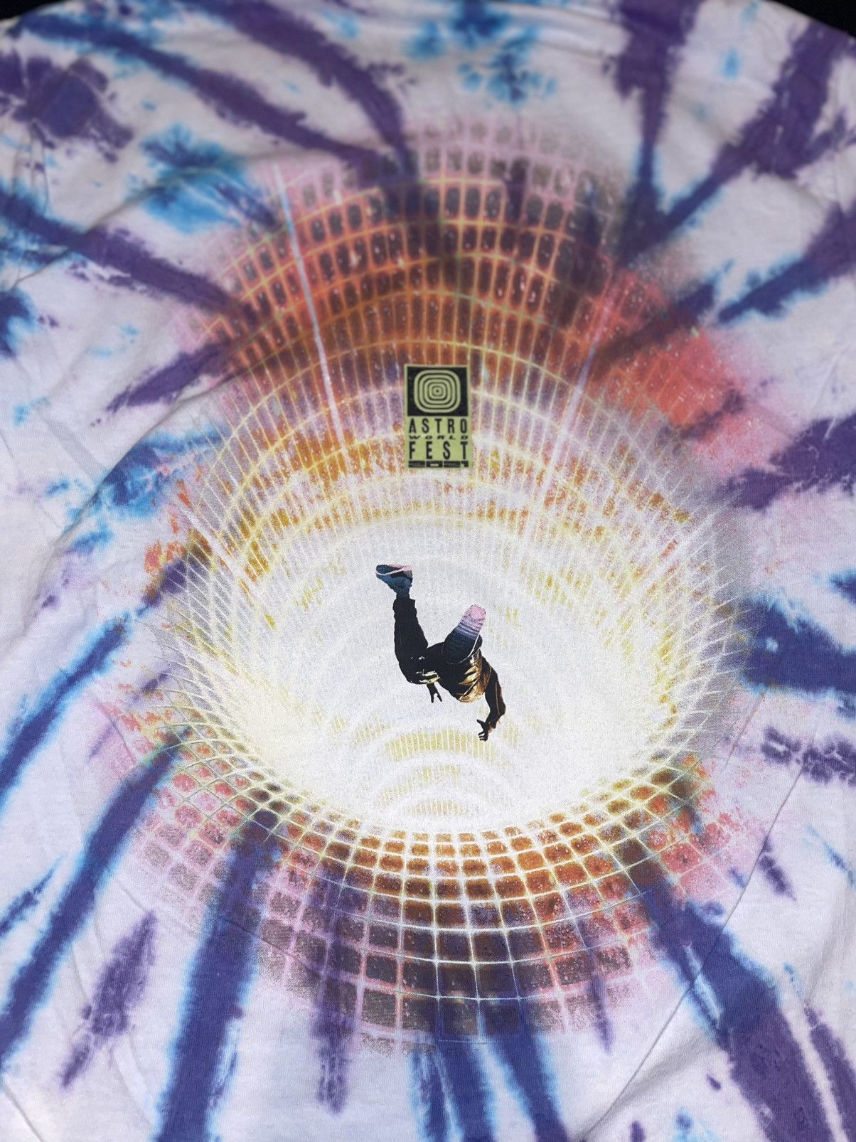 Travis Scott Cactus Jack by Travis Scott Flame Tee 'Tie Dye' Size US S / EU 44-46 / 1 - 4 Thumbnail