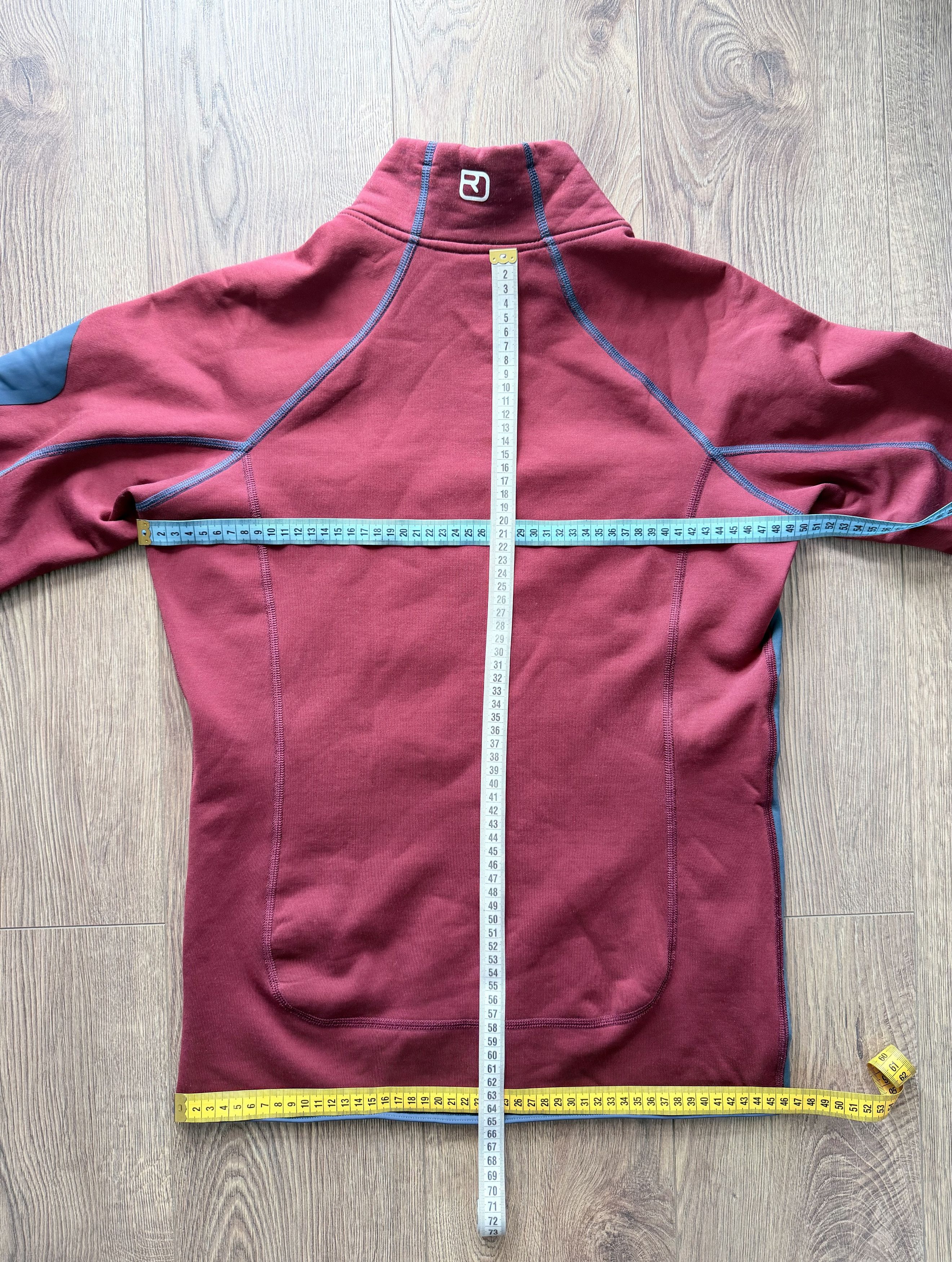 ORTOVOX ORTOVOX Fleece Plus Jacket Rosso Dark Blood Size M Outdoor Size US M / EU 48-50 / 2 - 21 Thumbnail
