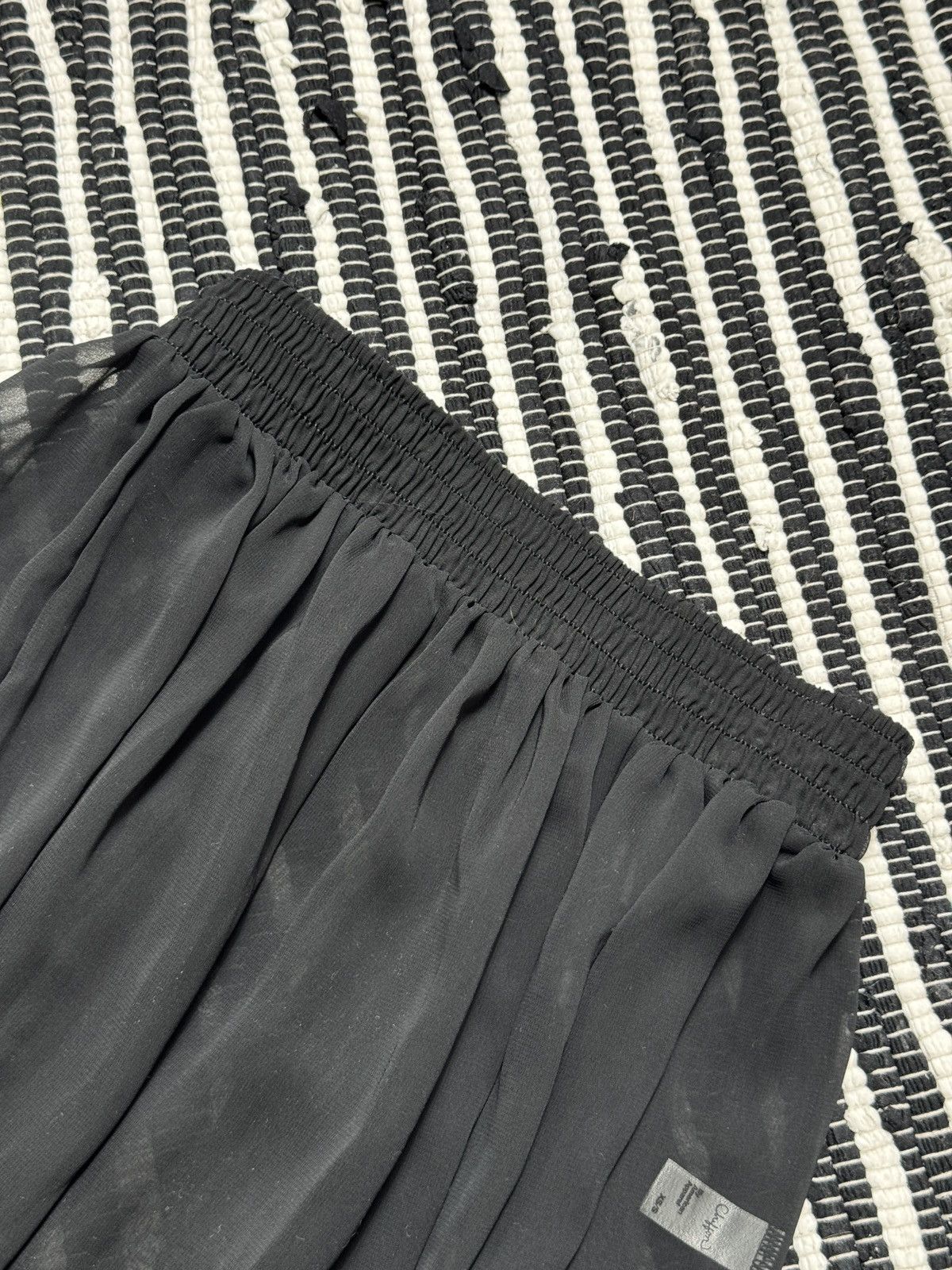 Other VINTAGE 2000s FULL MESH MAXI SKIRT Size 28" / US 6 / IT 42 - 4 Thumbnail