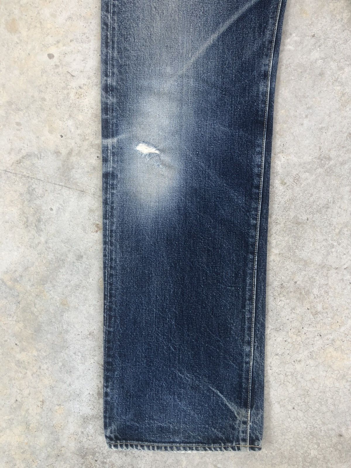 Studio D'Artisan Studio D’Artisan SD101 Selvedge Denim Distressed Jeans Size US 31 - 6 Thumbnail