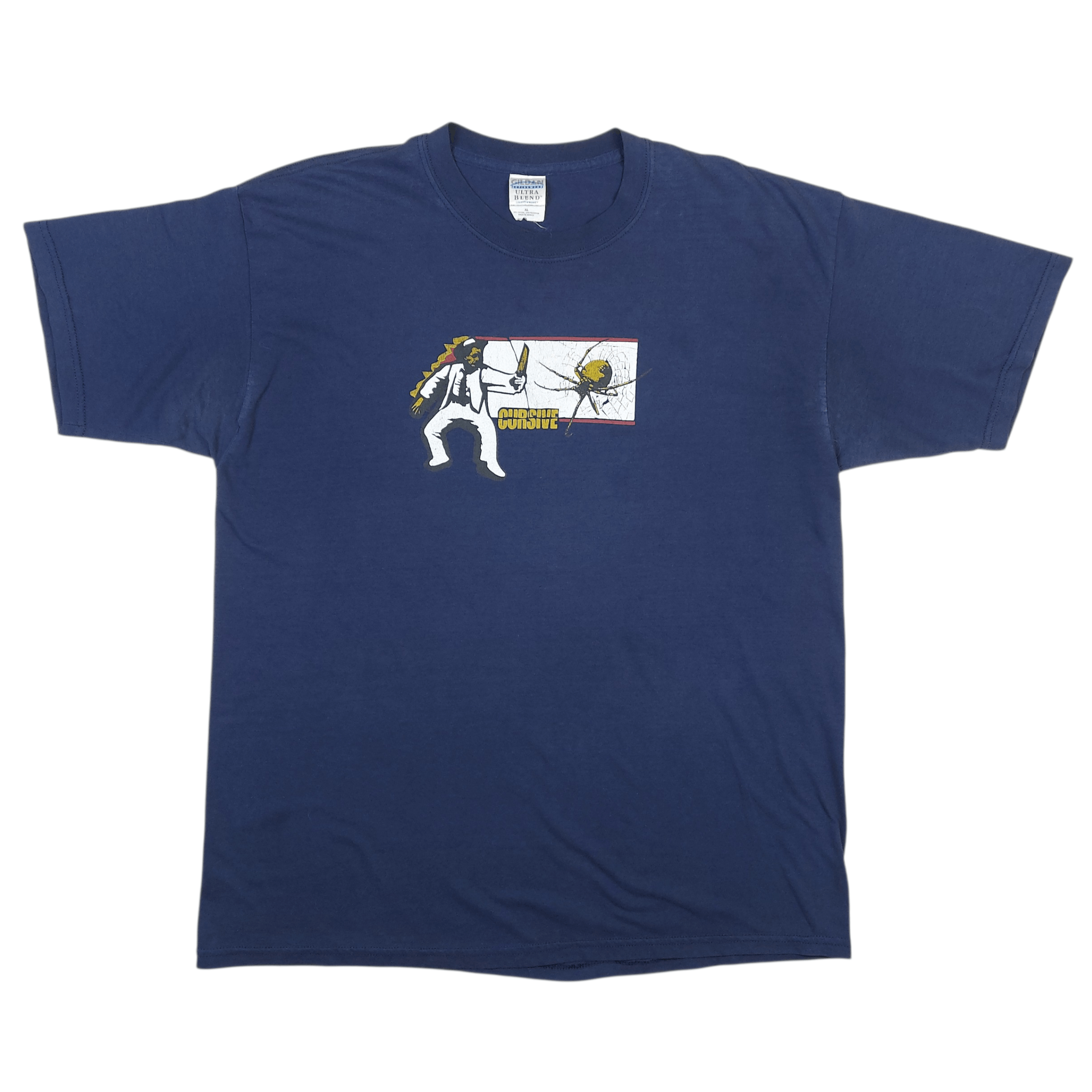 Band Tees Vintage 2003 Cursive Band The Recluse Indie Rock EMO TEE Size US XL / EU 56 / 4 - 1 Thumbnail