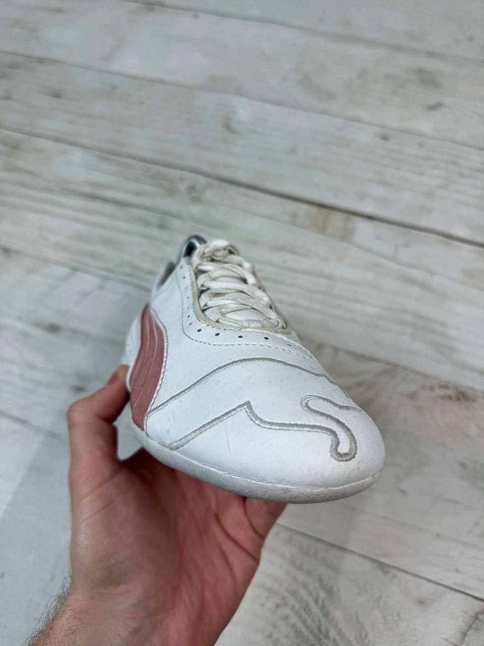 Puma Vintage Puma Speed Cat Style Racing Sneakers 00s Y2K Size US 4 / IT 34 - 8 Thumbnail