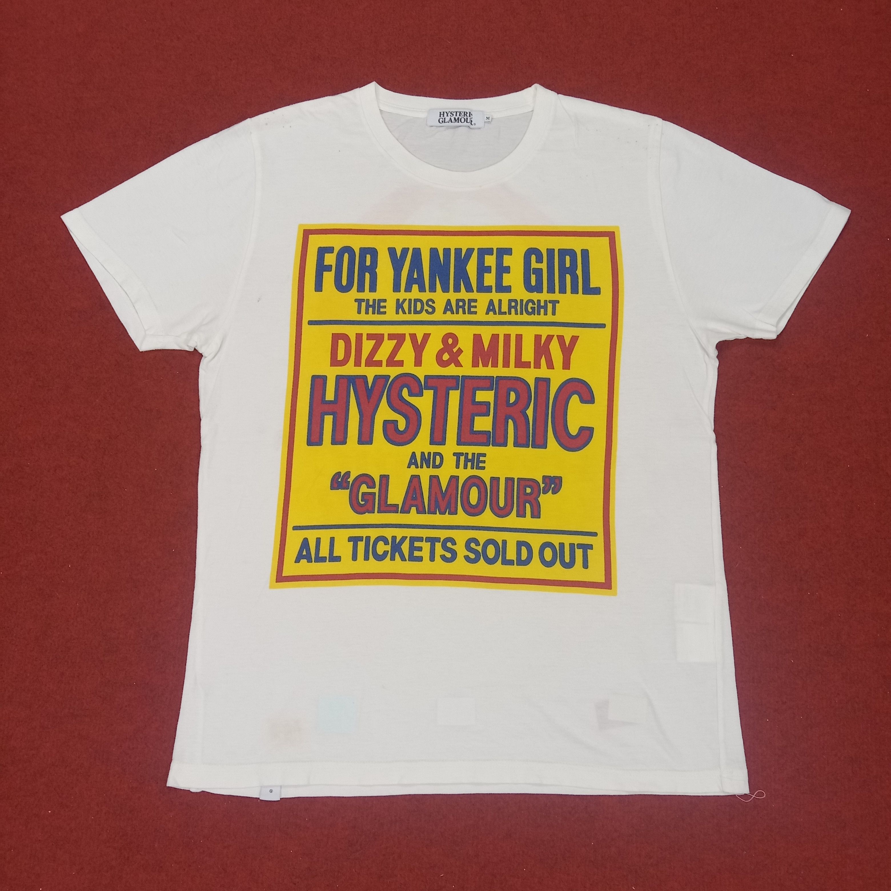 Hysteric Glamour Hysteric Glamour Streetwear Style Custom Art Tshirt Size US M / EU 48-50 / 2 - 3 Thumbnail
